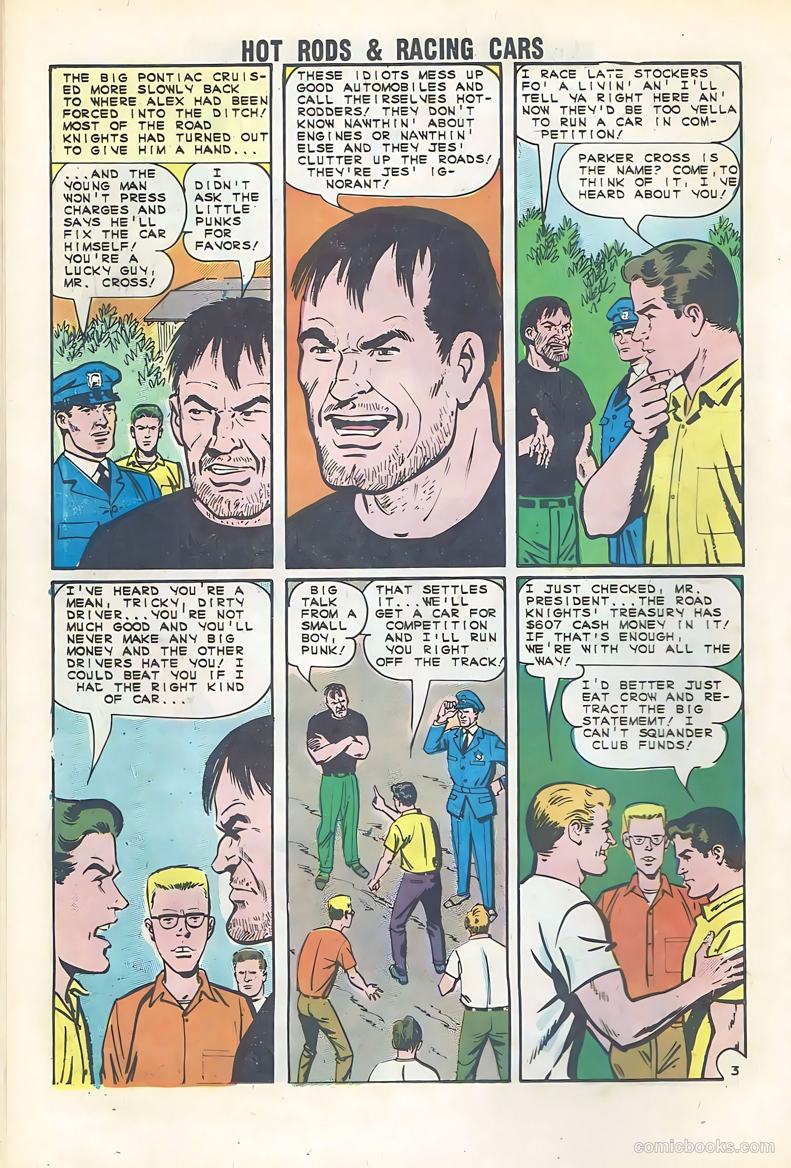 Hot Rods and Racing Cars #69 — page 18 of 36