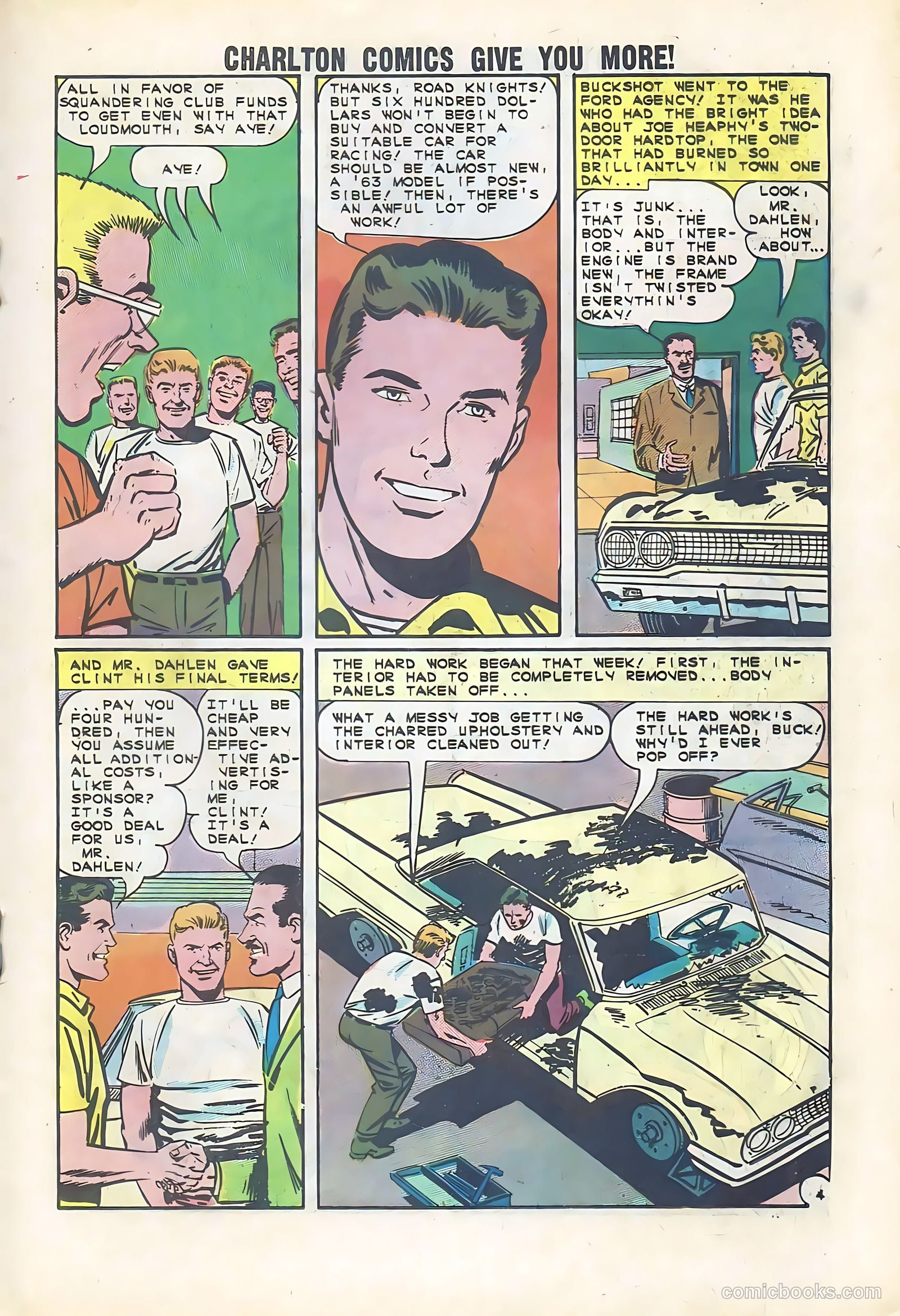 Hot Rods and Racing Cars #69 — page 19 of 36