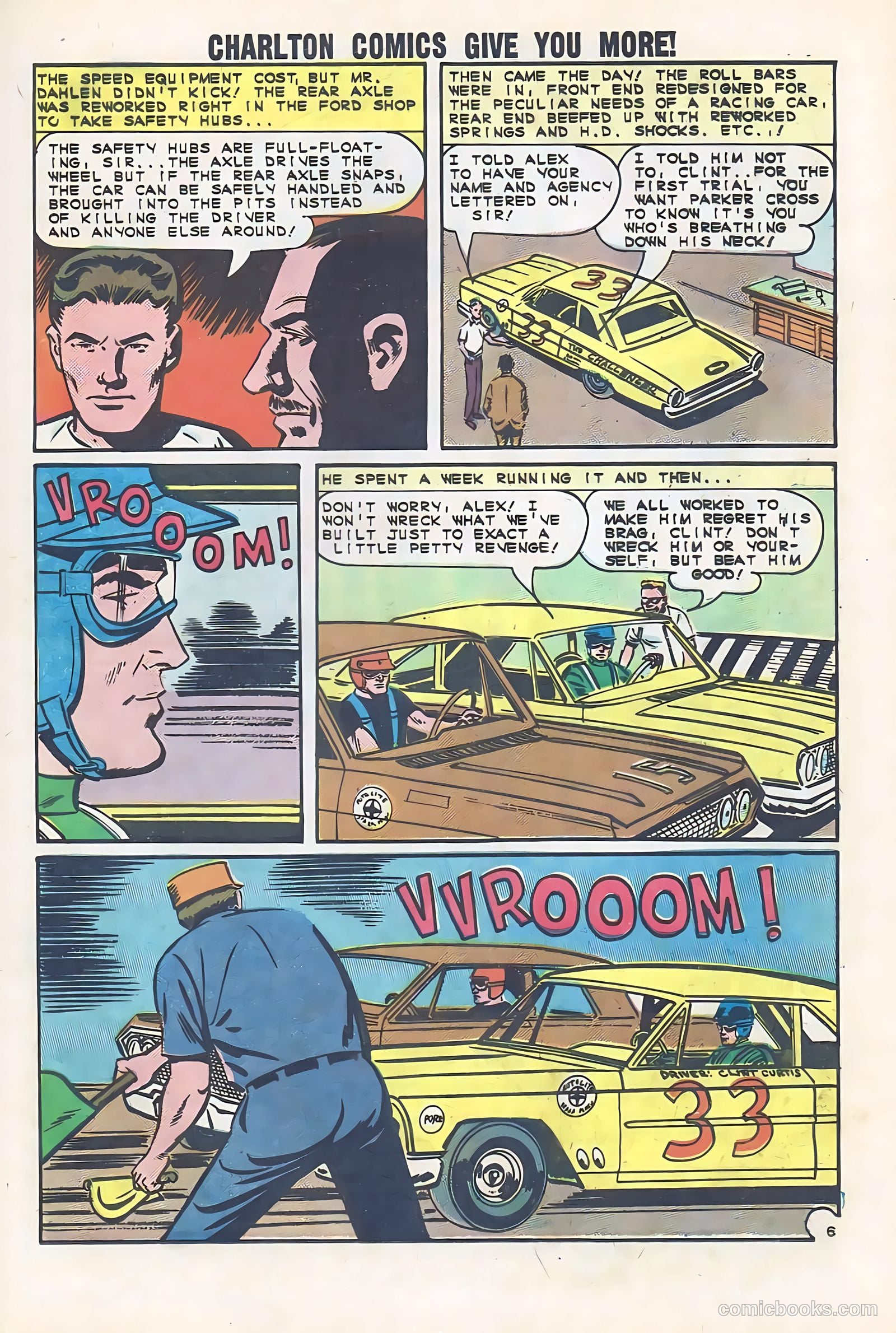 Hot Rods and Racing Cars #69 — page 21 of 36