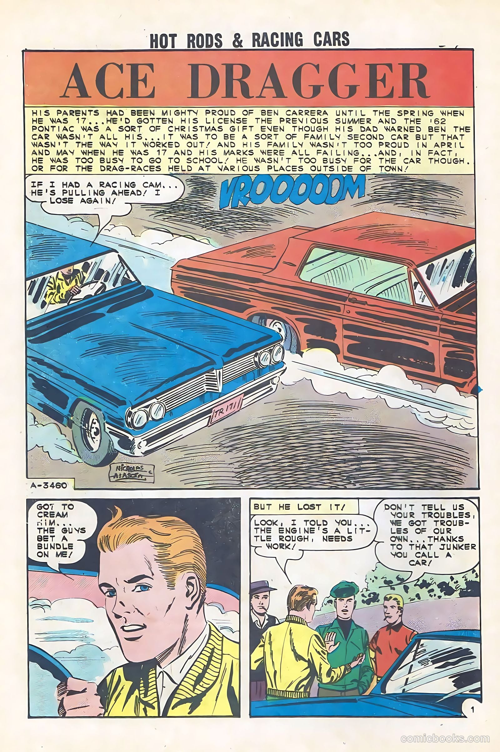 Hot Rods and Racing Cars #69 — page 26 of 36