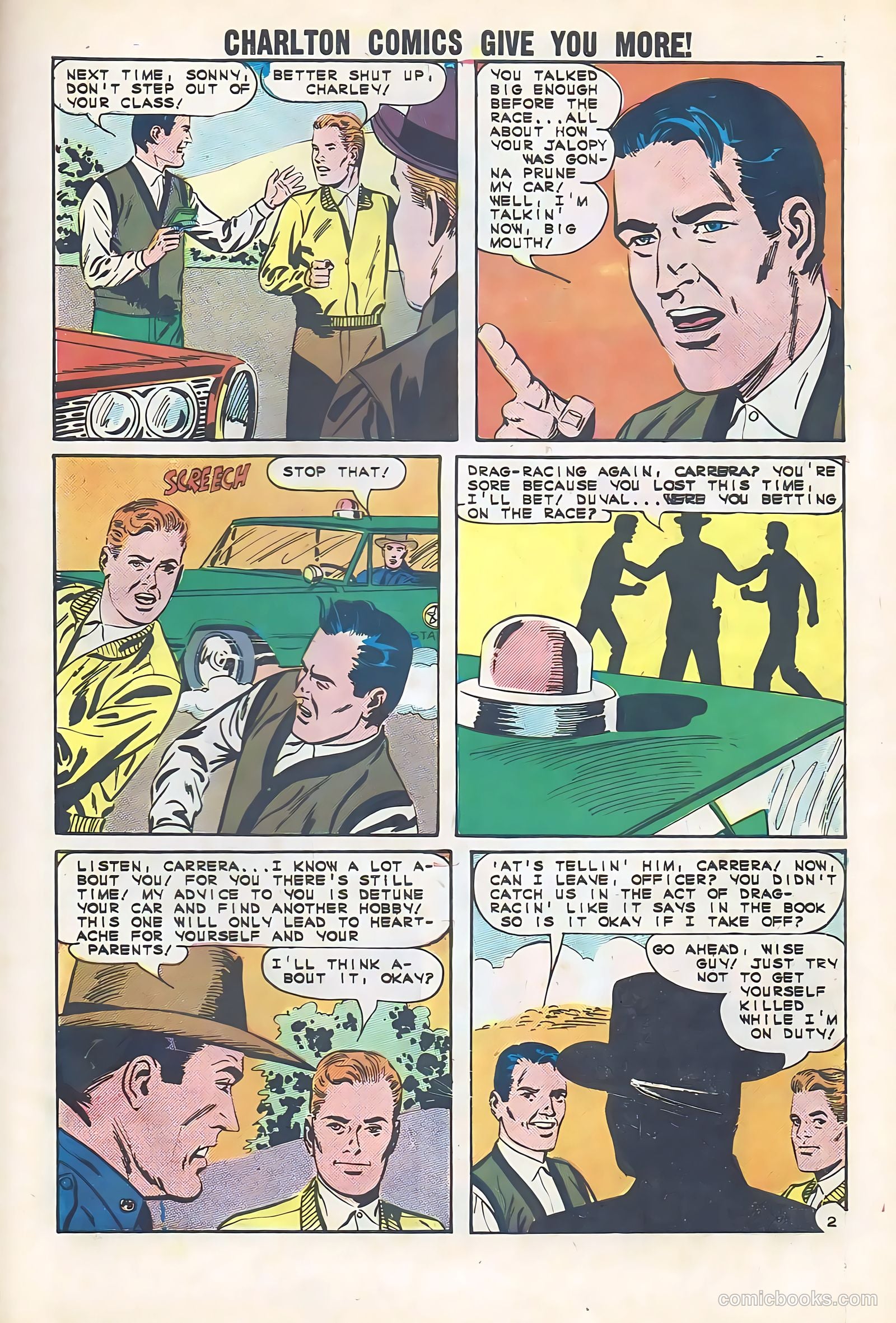 Hot Rods and Racing Cars #69 — page 27 of 36