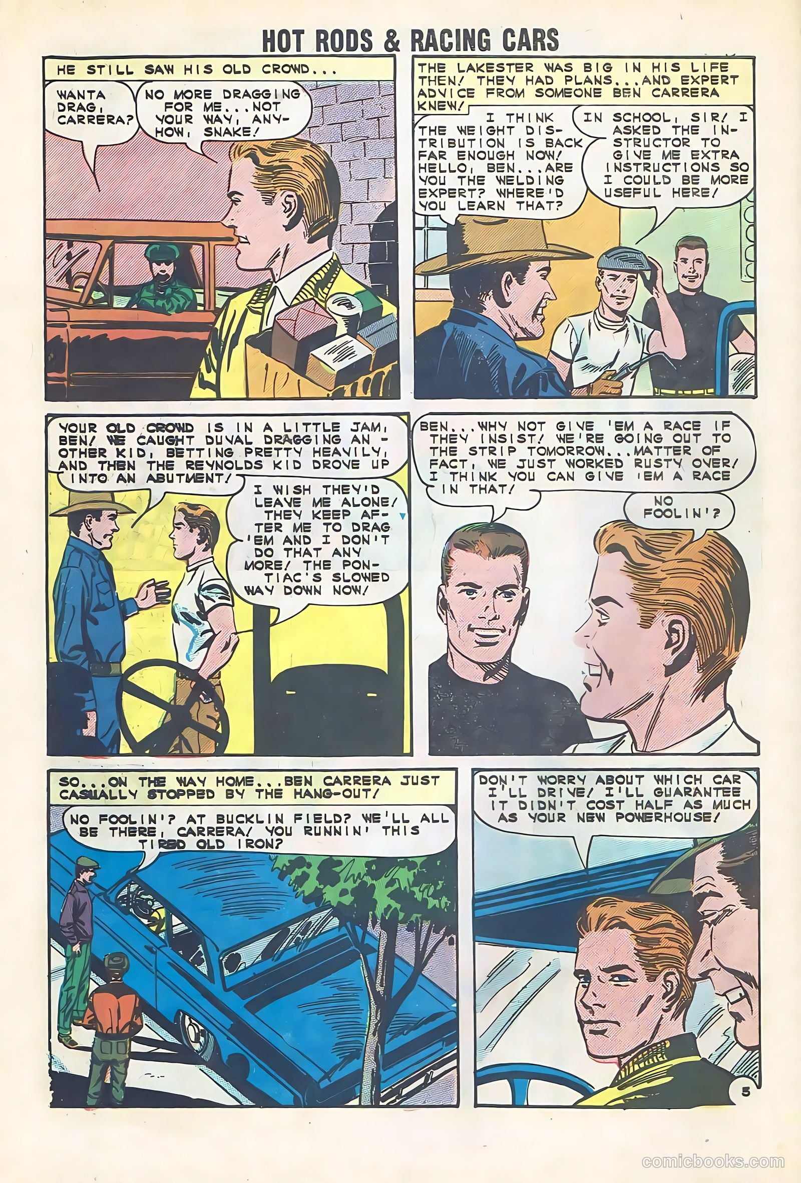 Hot Rods and Racing Cars #69 — page 30 of 36