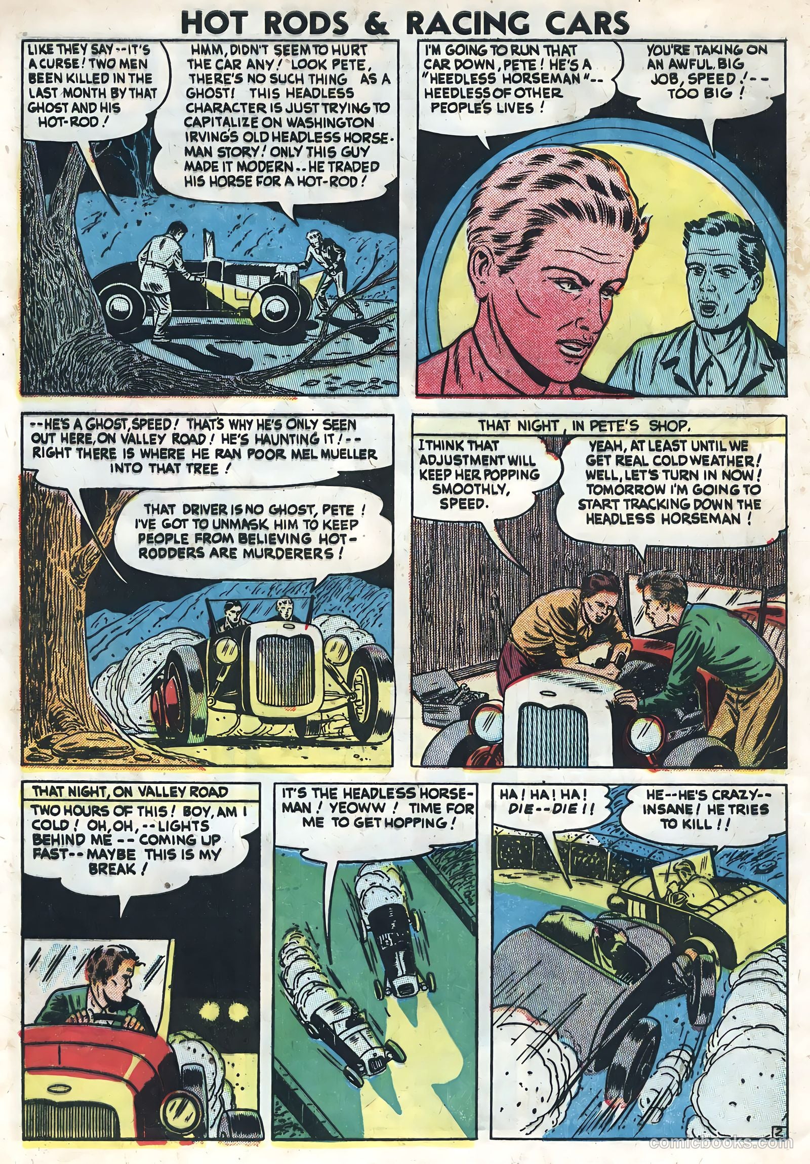 Hot Rods and Racing Cars #7 — page 4 of 36