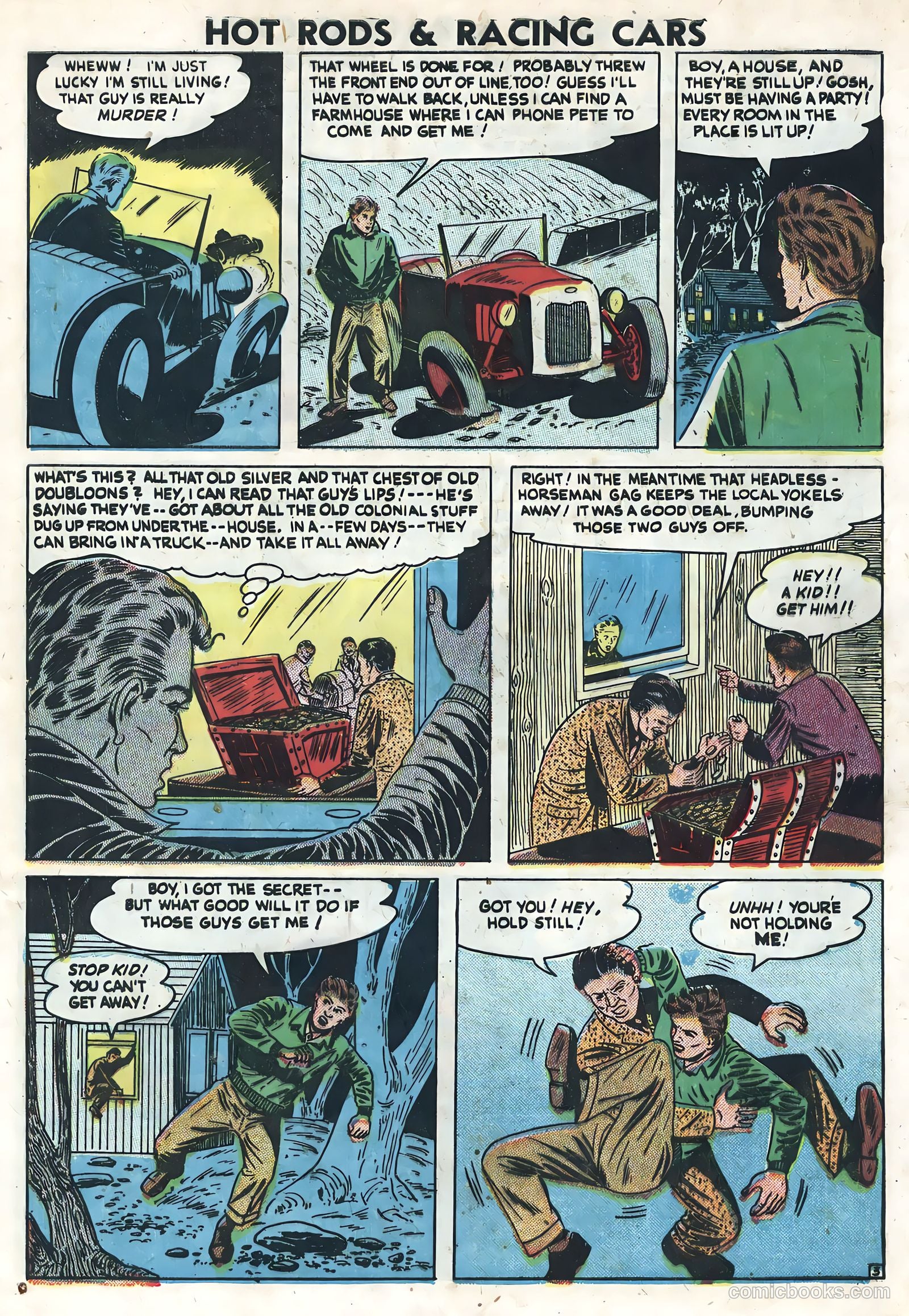 Hot Rods and Racing Cars #7 — page 5 of 36