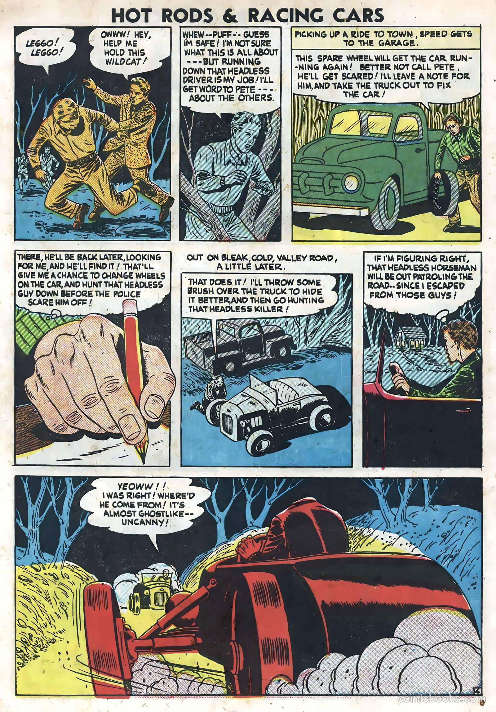 Hot Rods and Racing Cars #7 — page 6 of 36