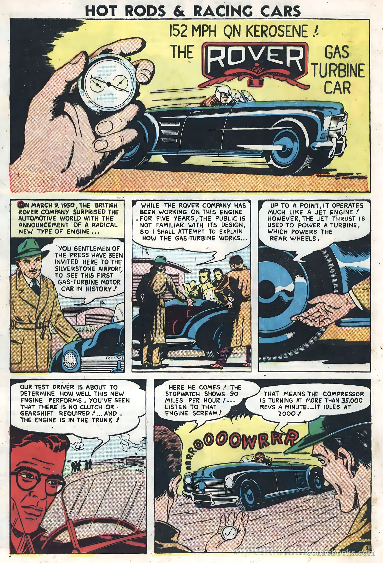 Hot Rods and Racing Cars #7 — page 8 of 36