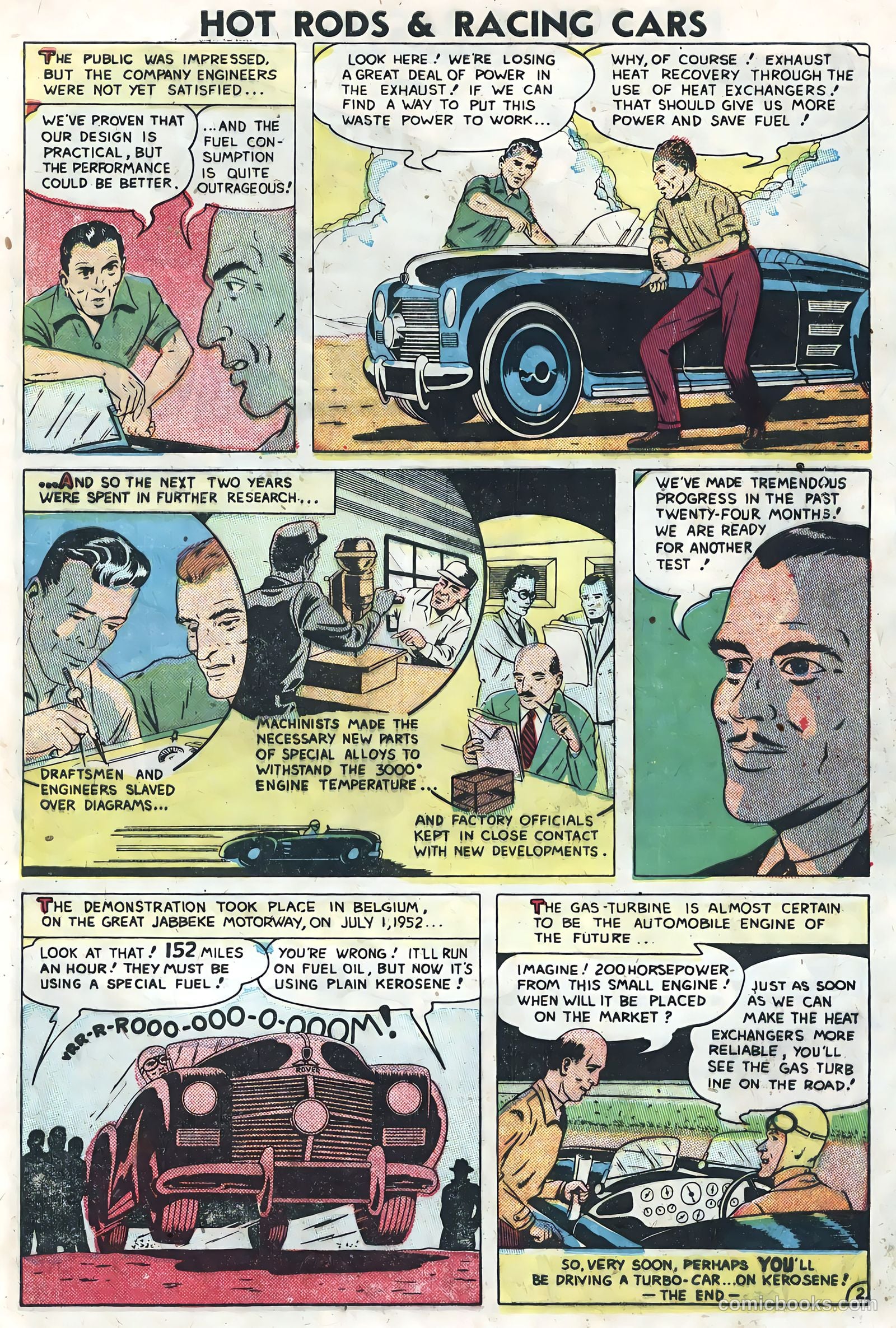 Hot Rods and Racing Cars #7 — page 9 of 36