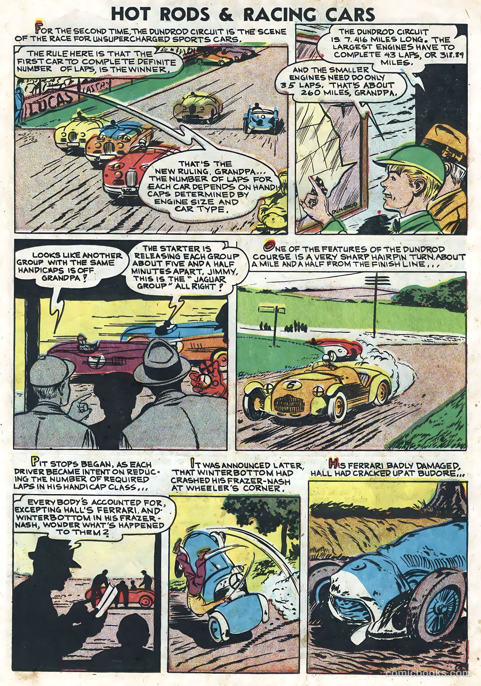 Hot Rods and Racing Cars #7 — page 11 of 36