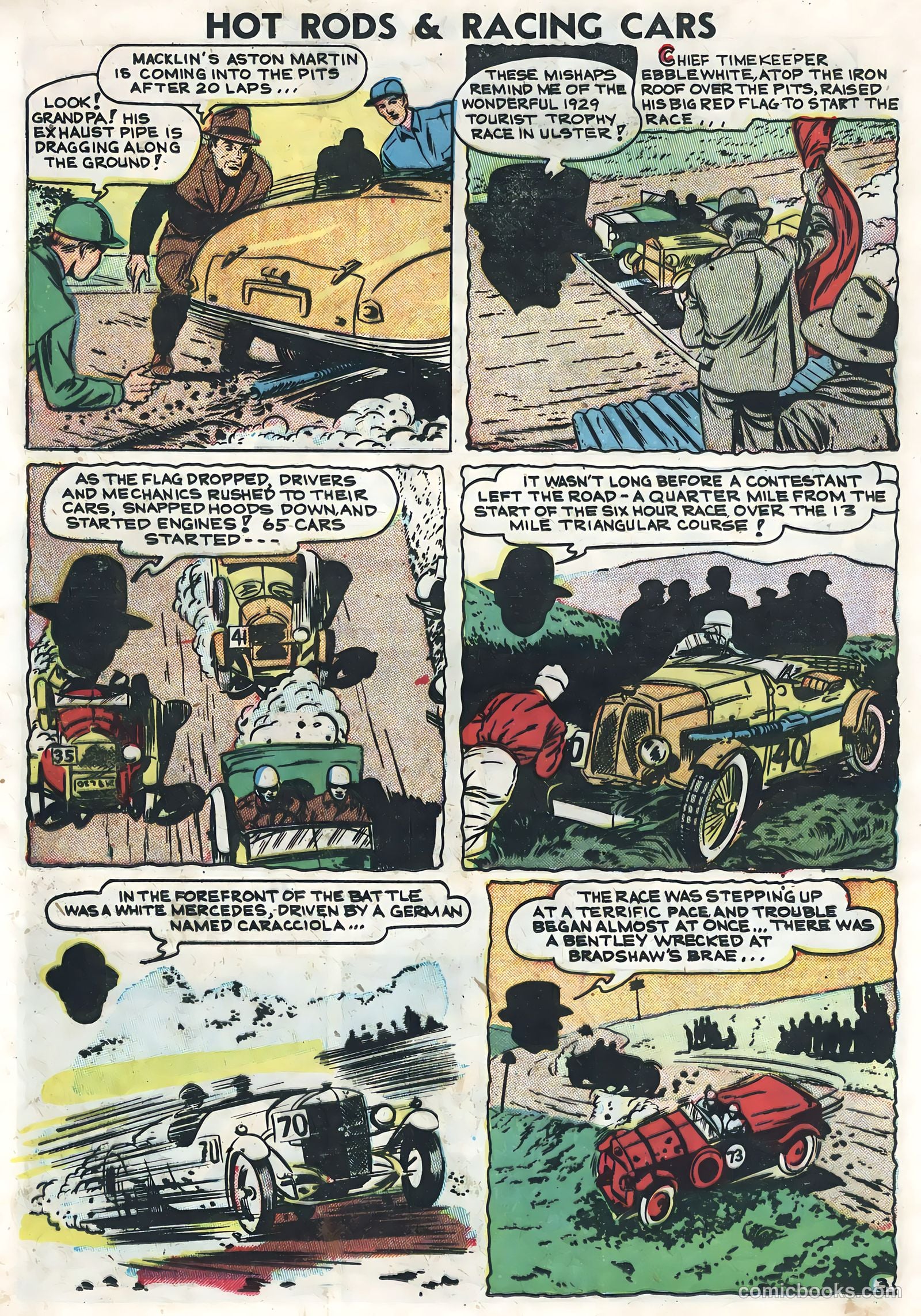 Hot Rods and Racing Cars #7 — page 12 of 36