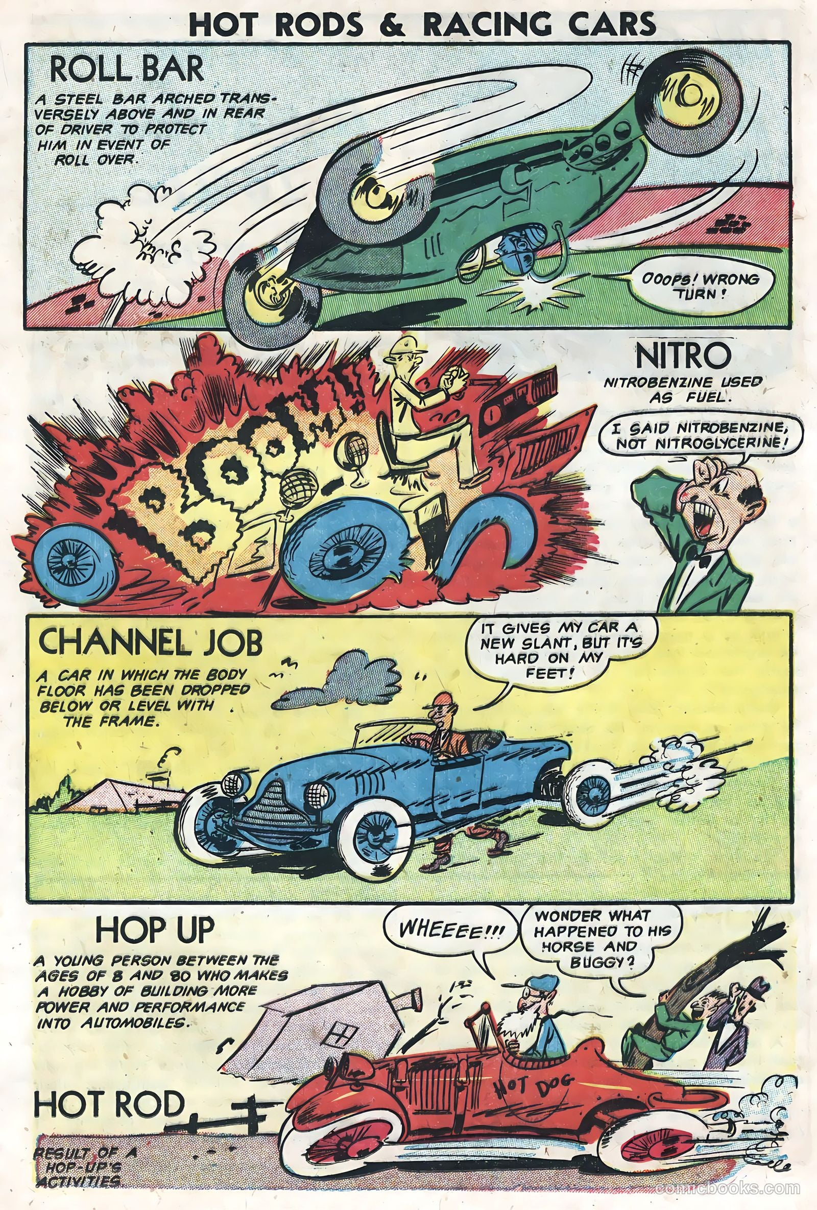 Hot Rods and Racing Cars #7 — page 17 of 36
