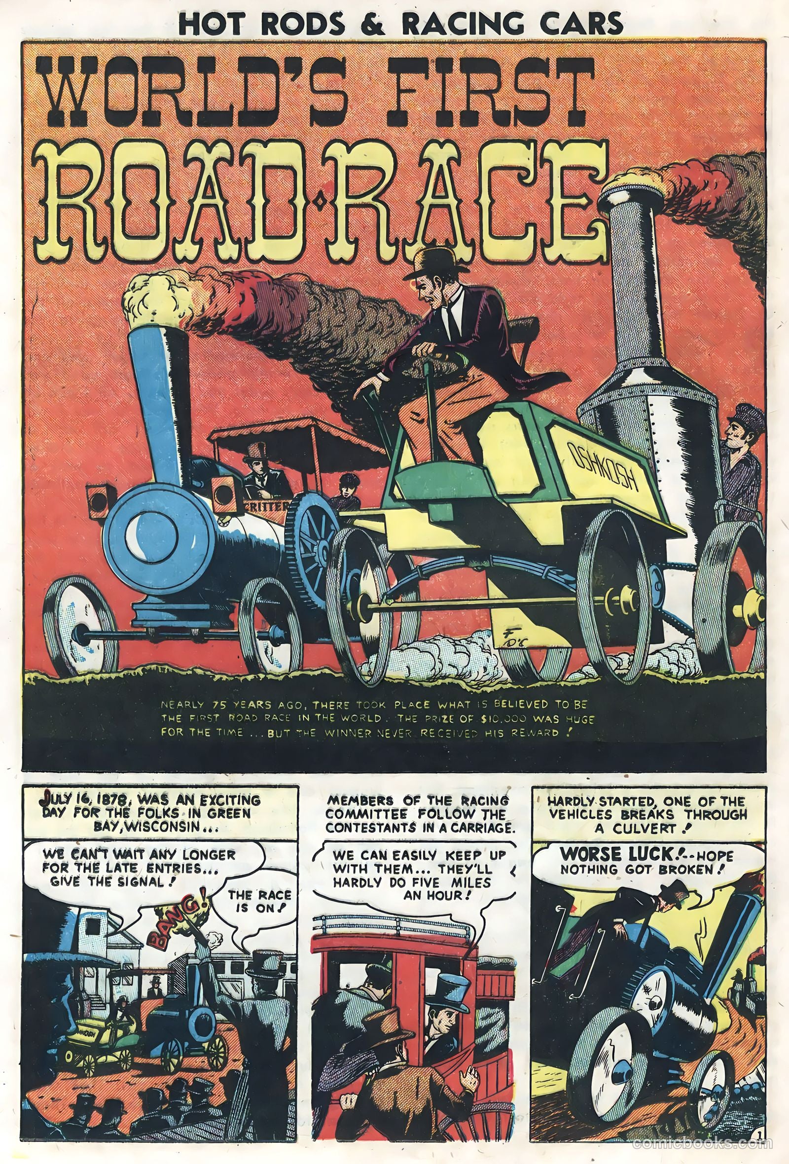 Hot Rods and Racing Cars #7 — page 20 of 36