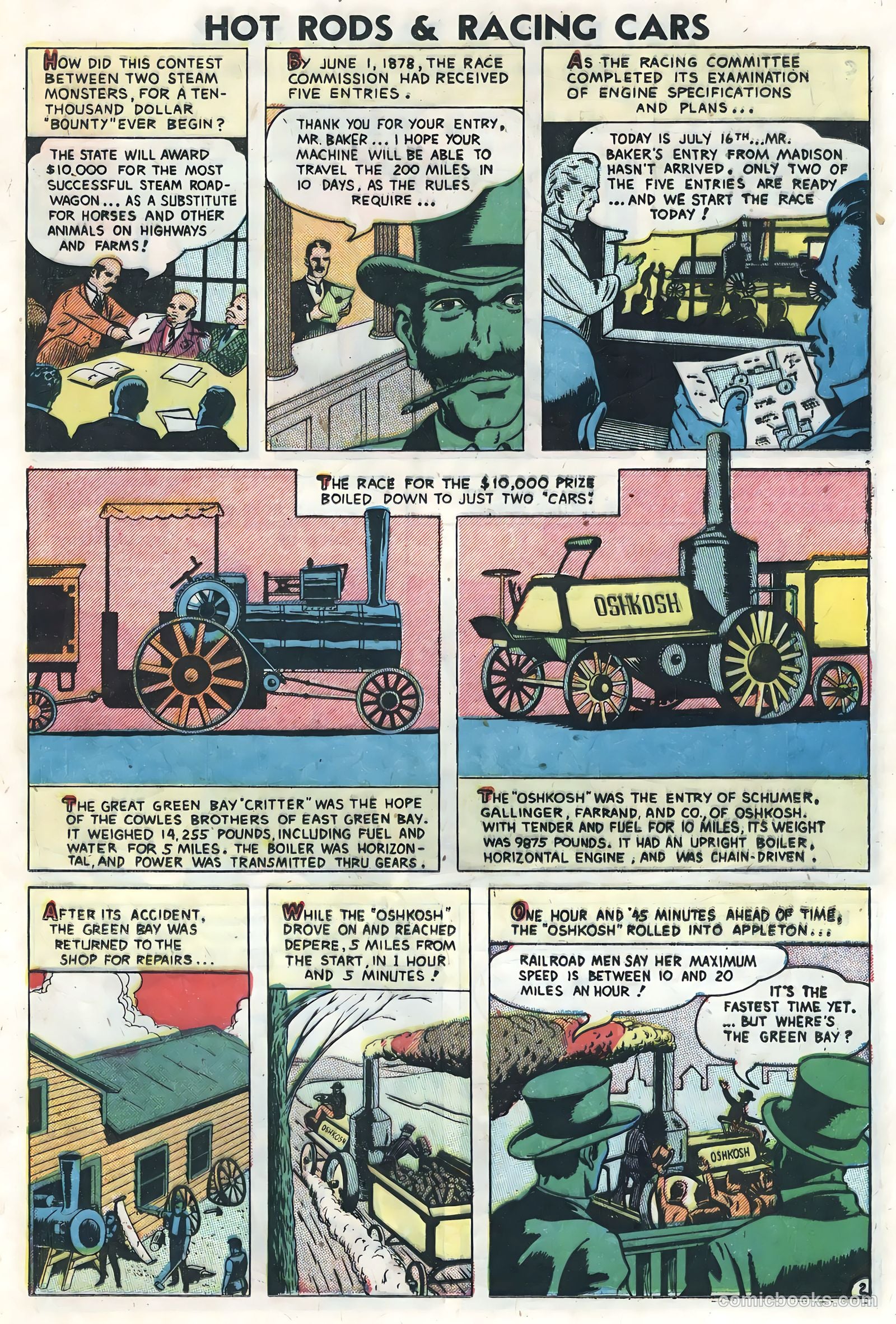 Hot Rods and Racing Cars #7 — page 21 of 36