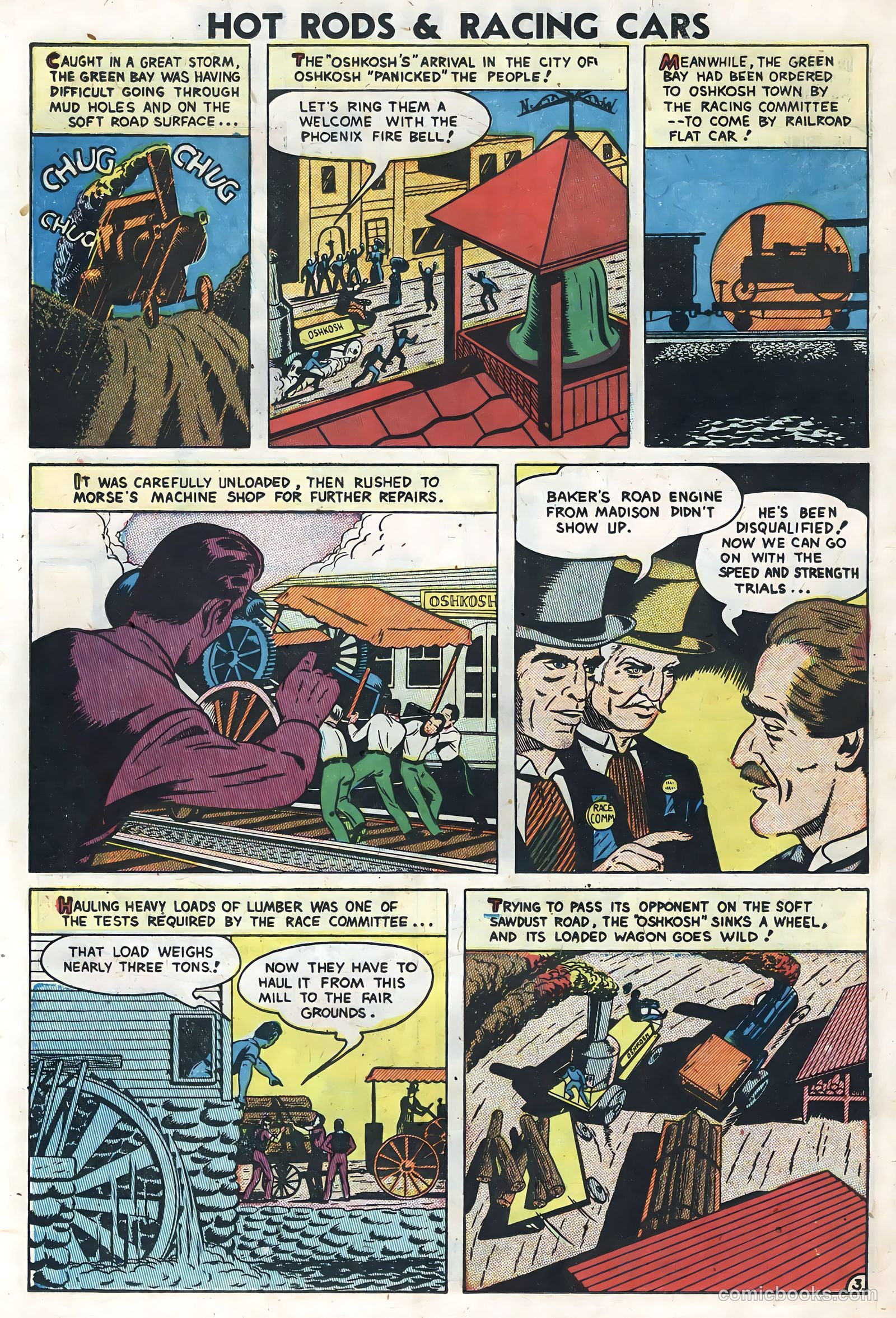 Hot Rods and Racing Cars #7 — page 22 of 36