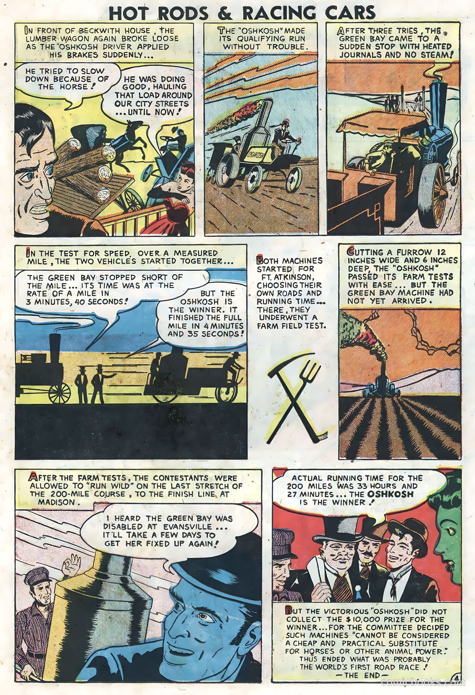 Hot Rods and Racing Cars #7 — page 23 of 36