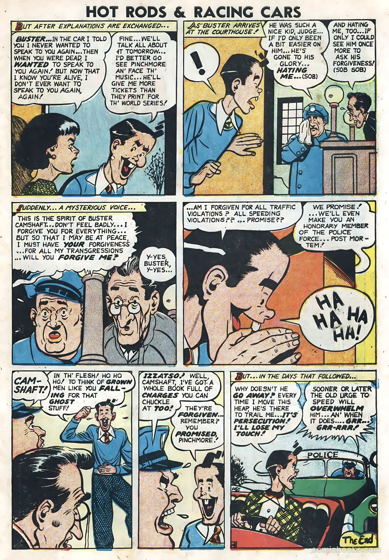 Hot Rods and Racing Cars #7 — page 27 of 36