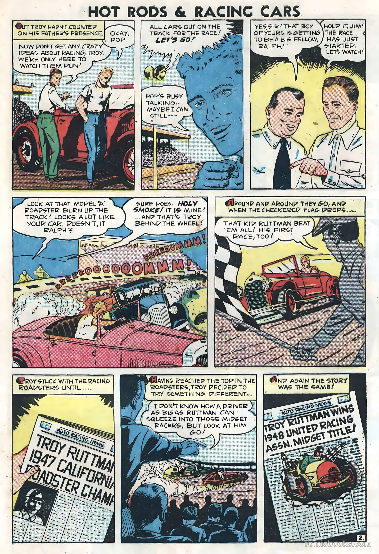 Hot Rods and Racing Cars #7 — page 29 of 36