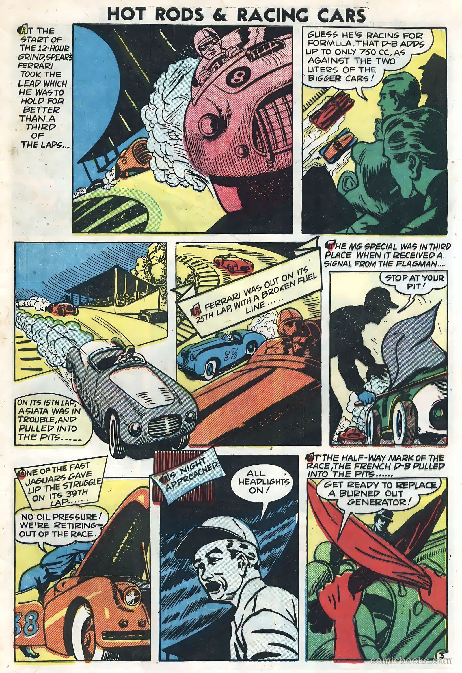 Hot Rods and Racing Cars #7 — page 33 of 36