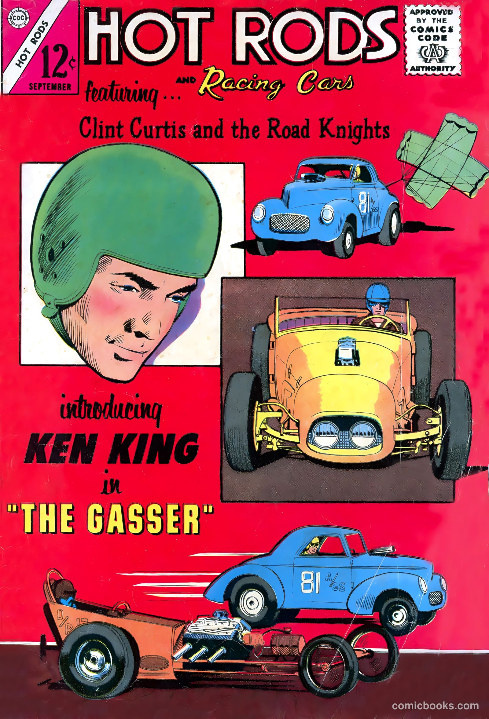 Hot Rods and Racing Cars #70 — page 1 of 36