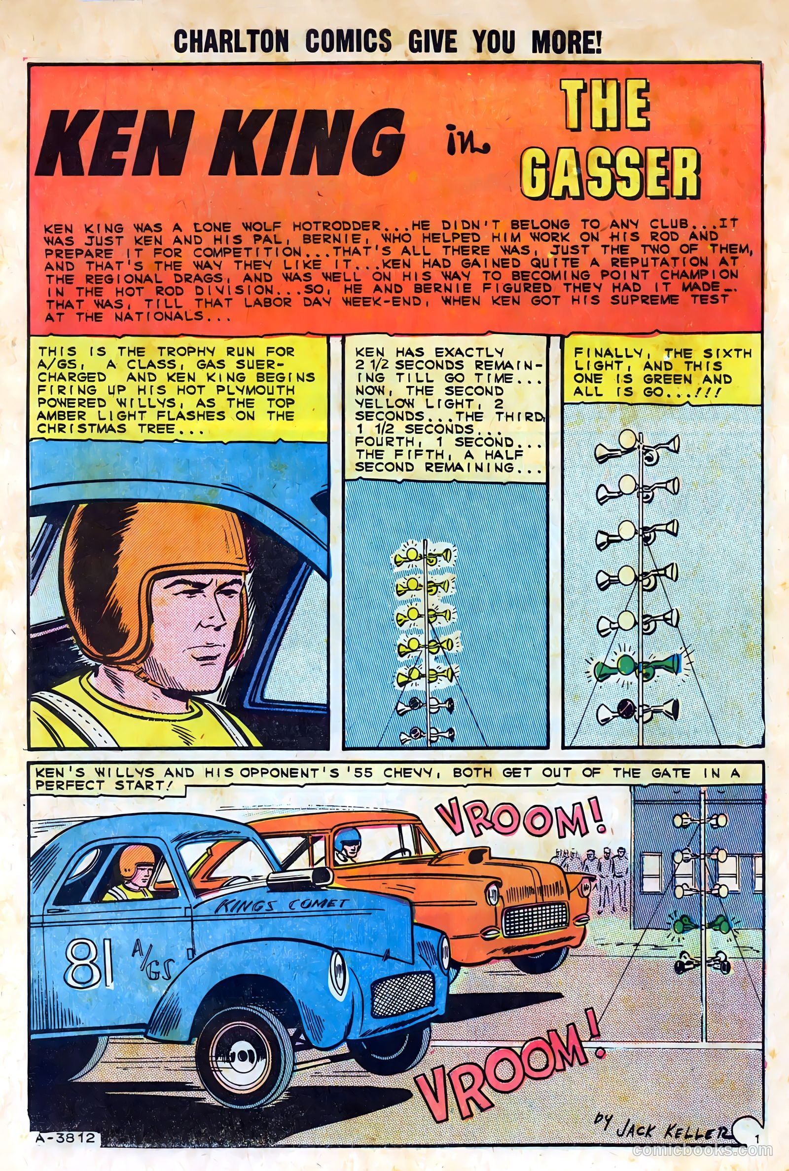 Hot Rods and Racing Cars #70 — page 3 of 36