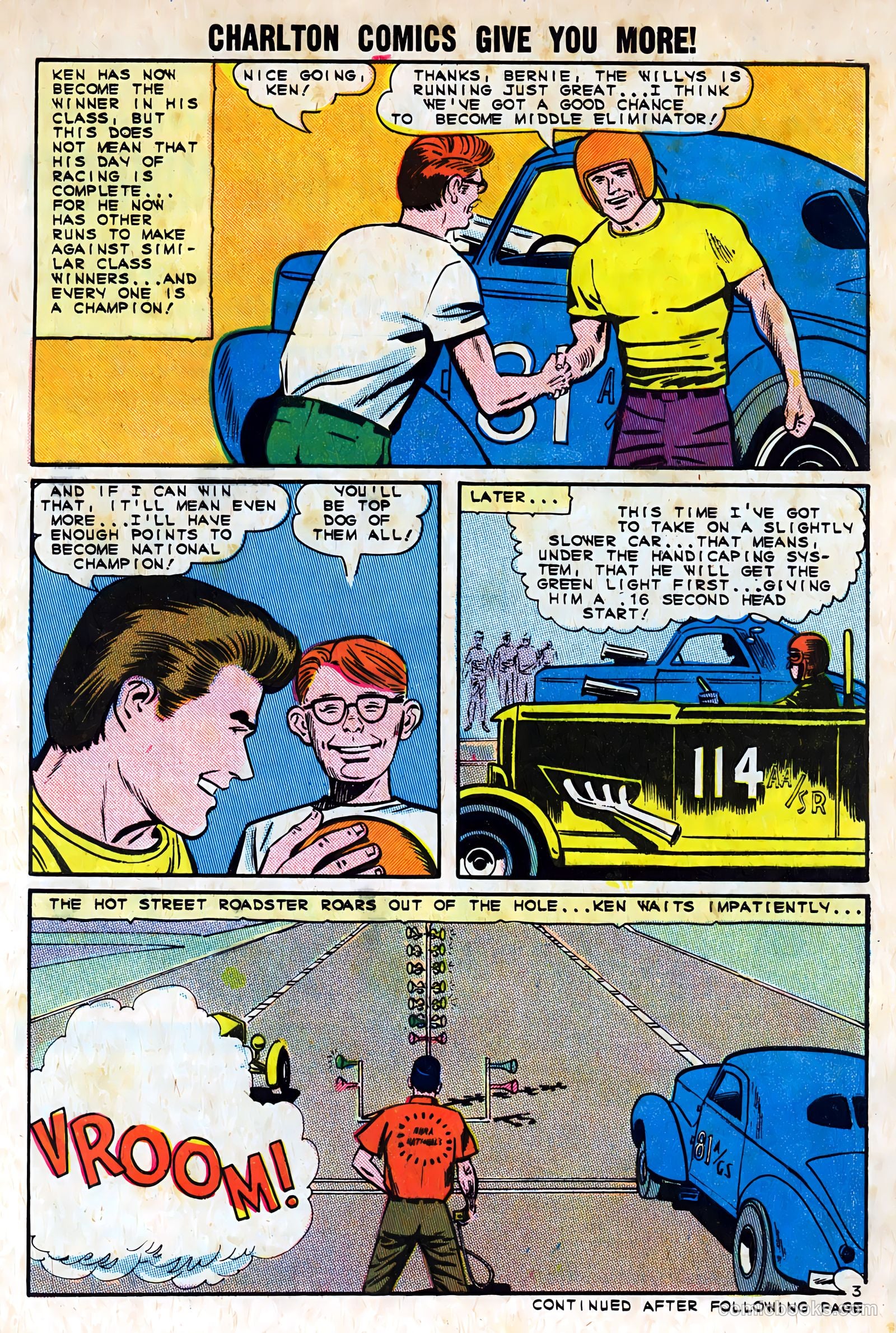 Hot Rods and Racing Cars #70 — page 5 of 36