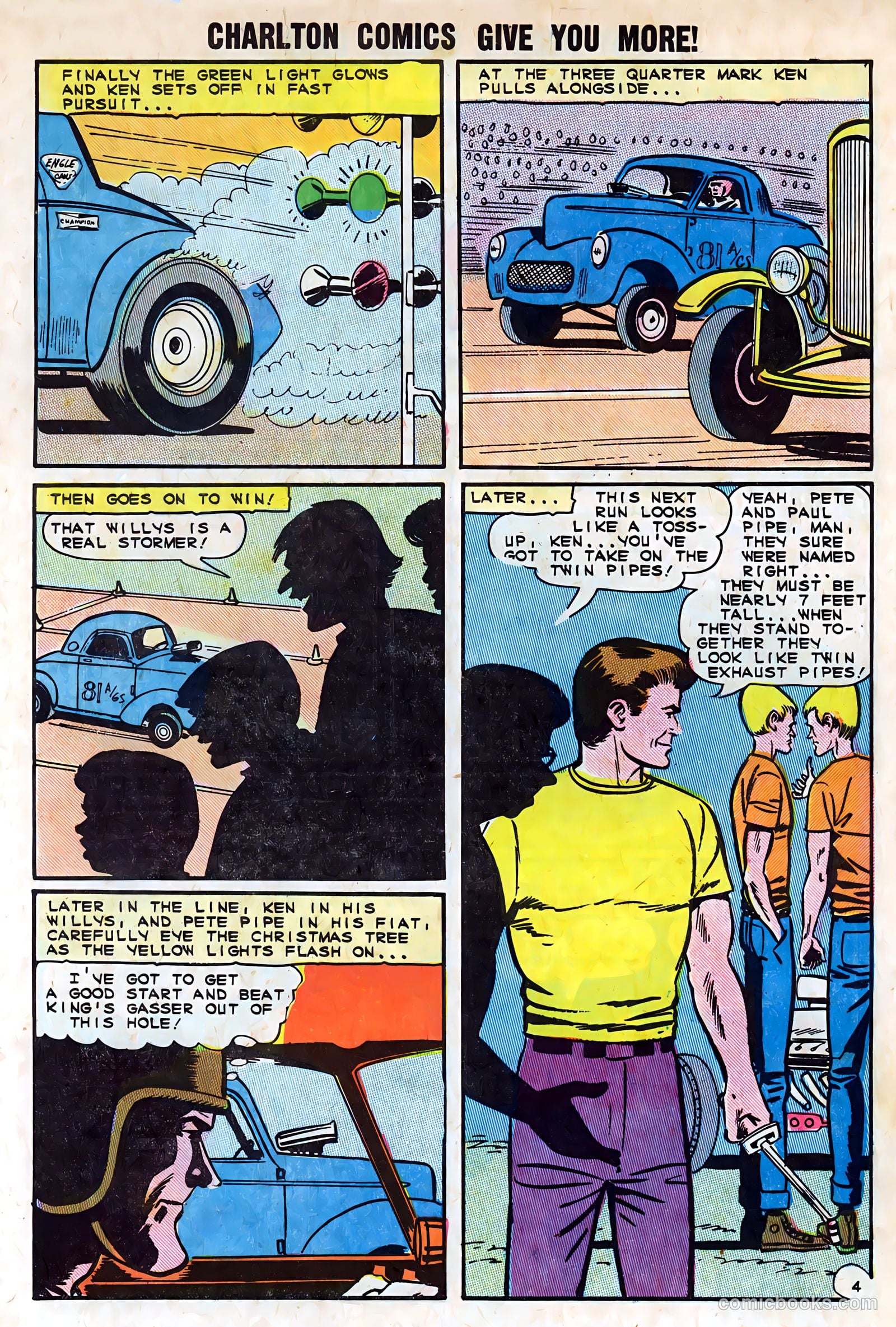Hot Rods and Racing Cars #70 — page 7 of 36