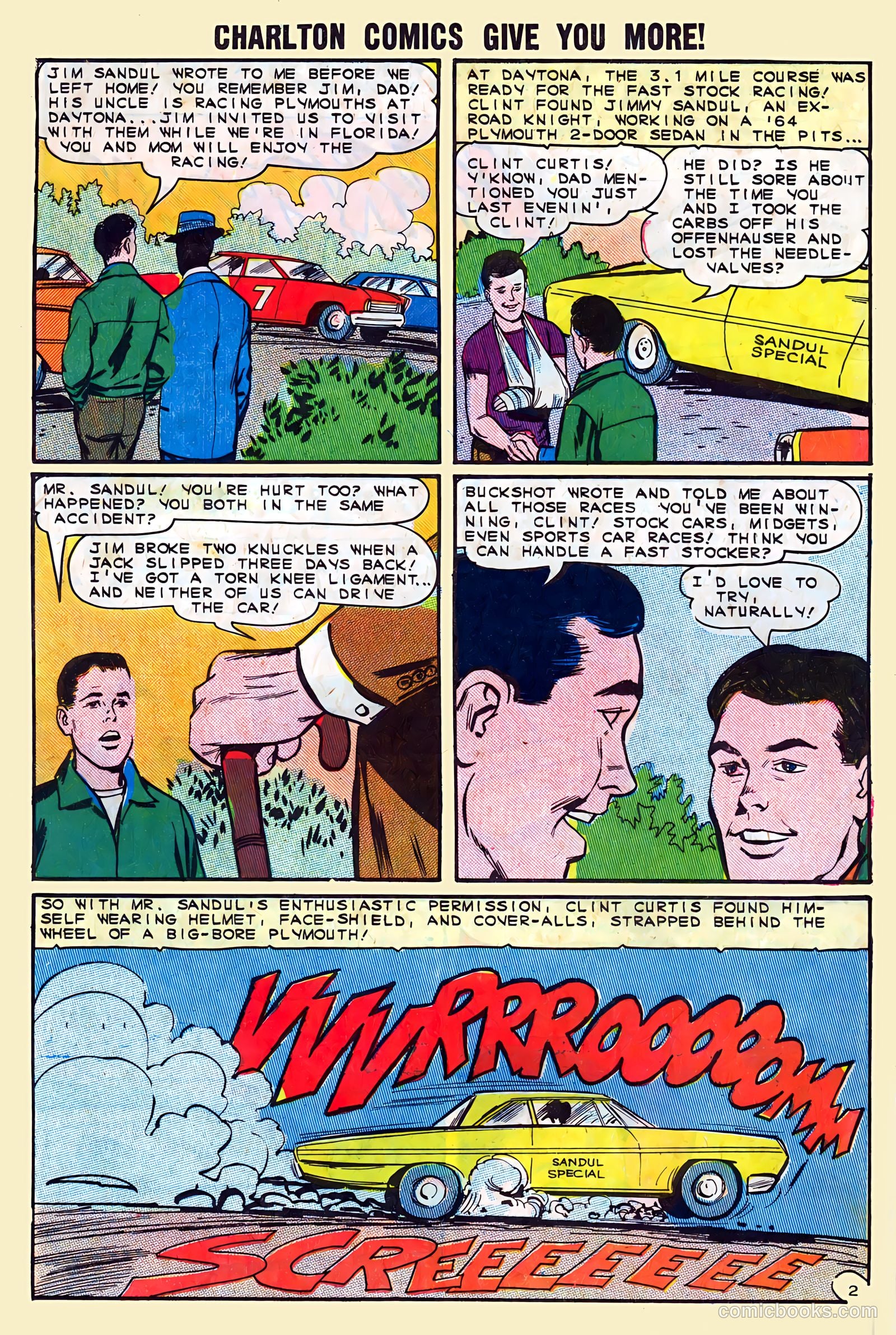 Hot Rods and Racing Cars #70 — page 11 of 36