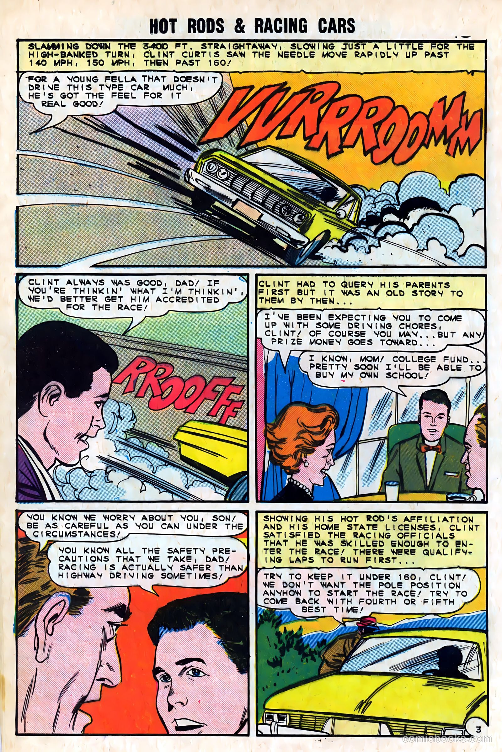 Hot Rods and Racing Cars #70 — page 12 of 36