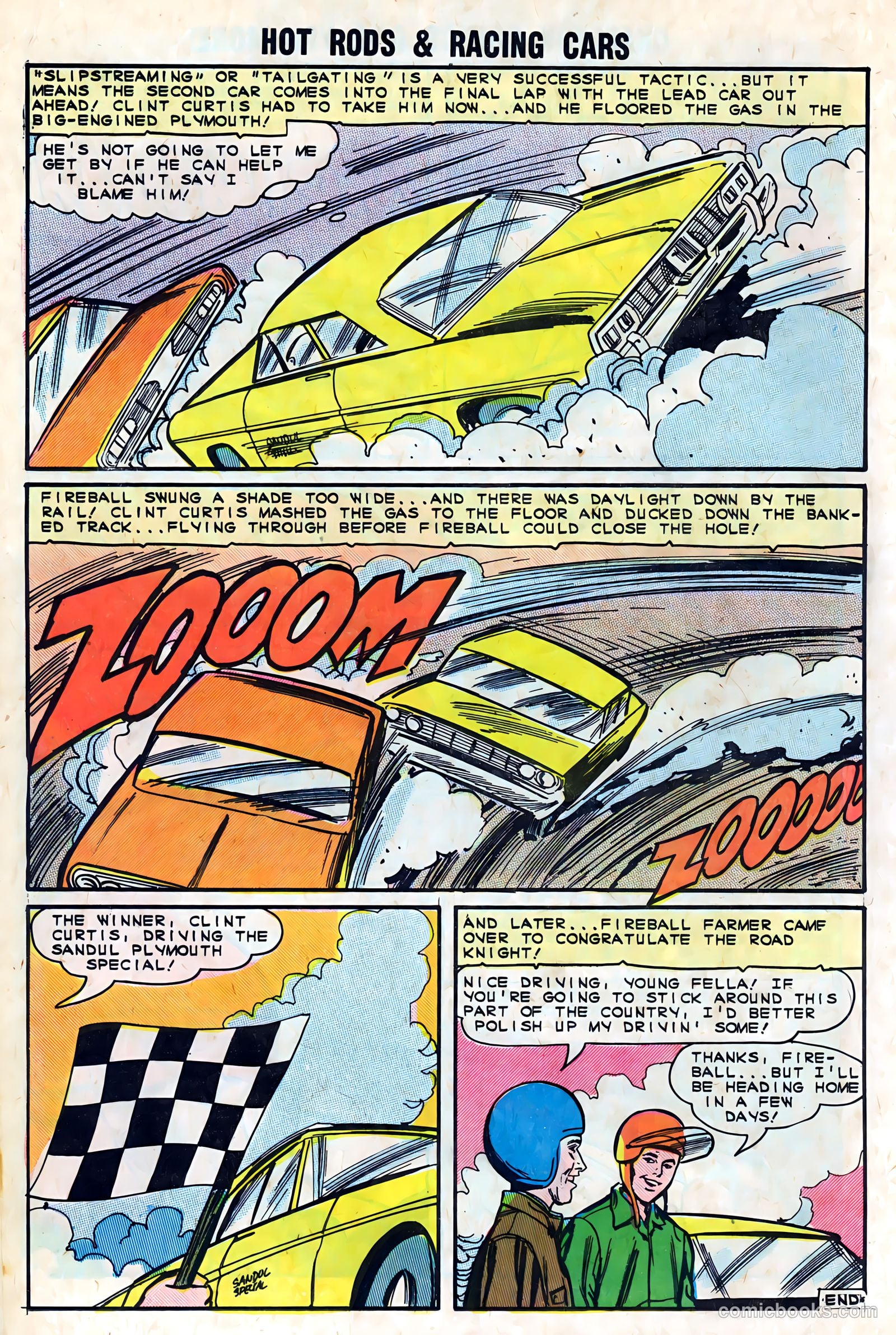 Hot Rods and Racing Cars #70 — page 14 of 36