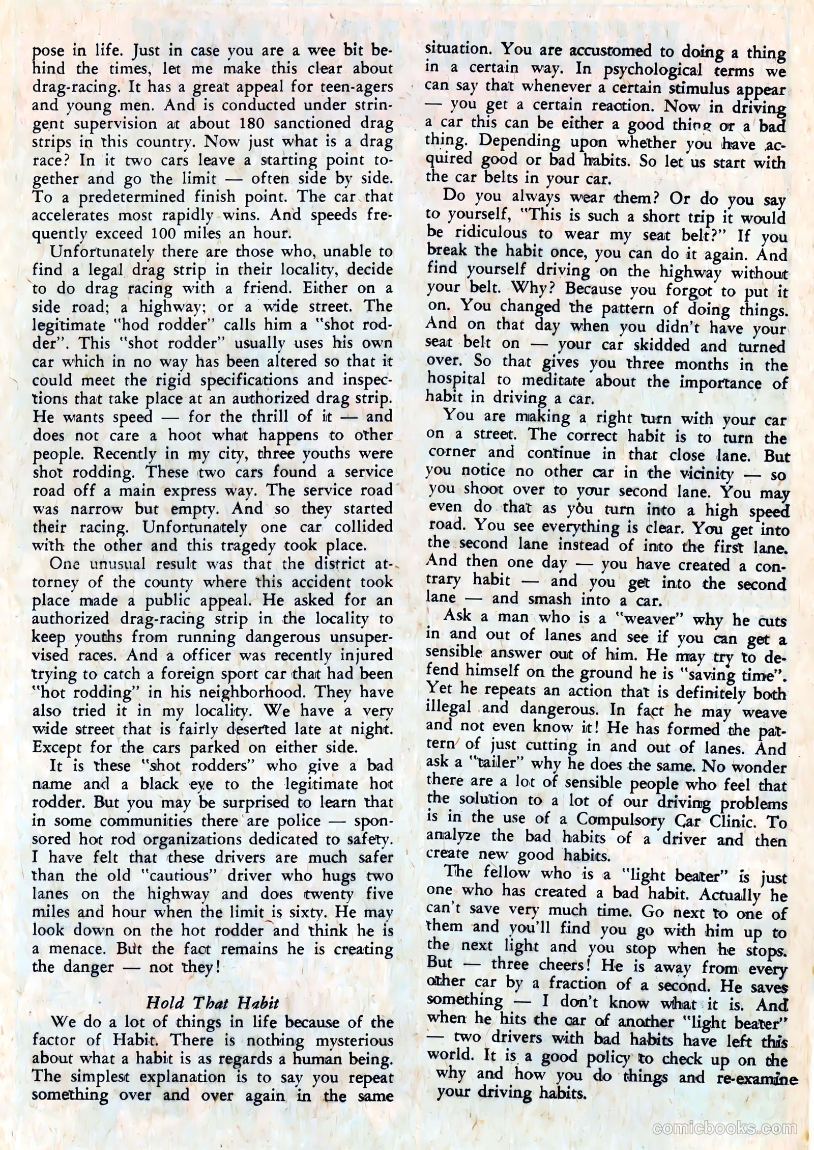 Hot Rods and Racing Cars #70 — page 17 of 36