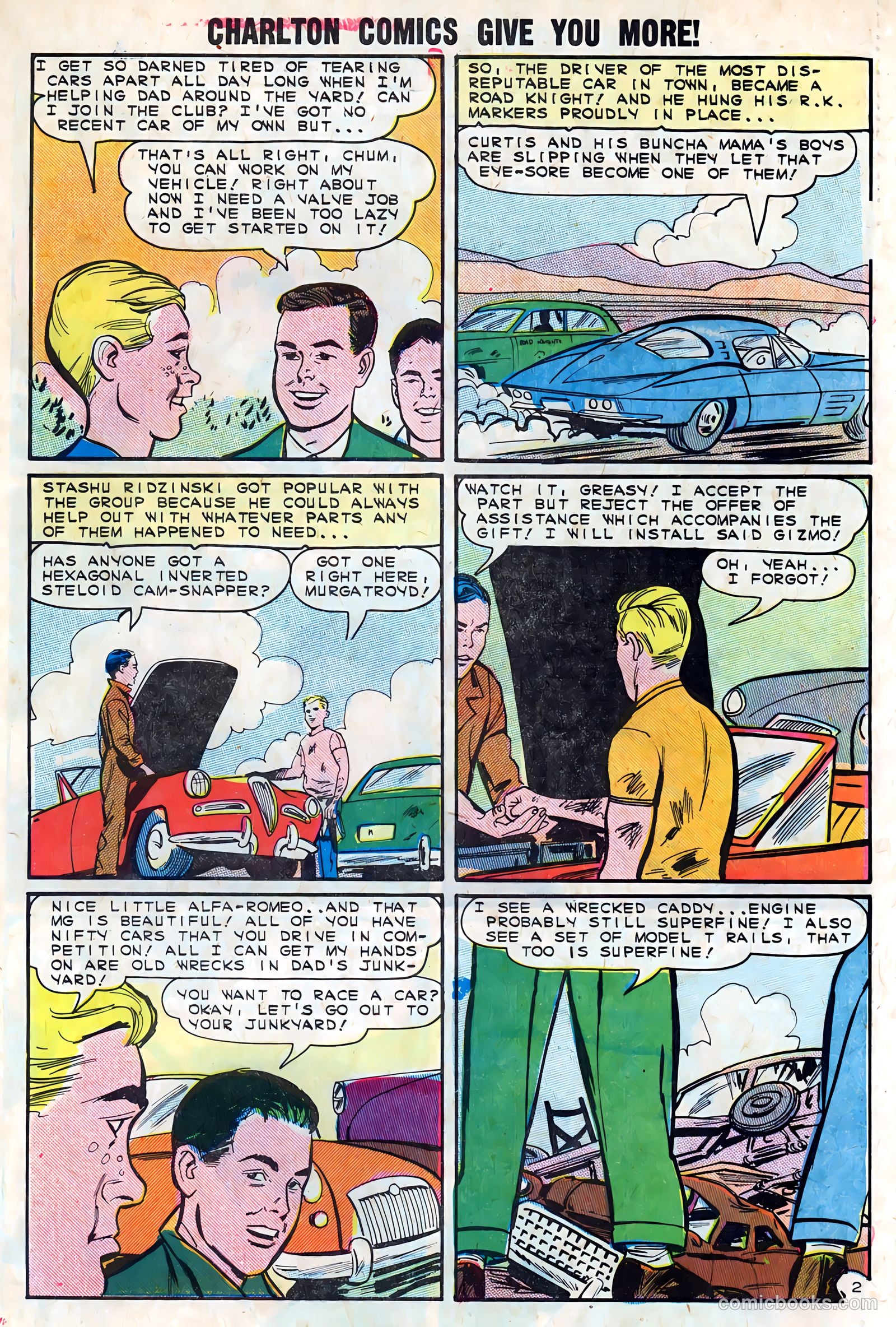 Hot Rods and Racing Cars #70 — page 27 of 36