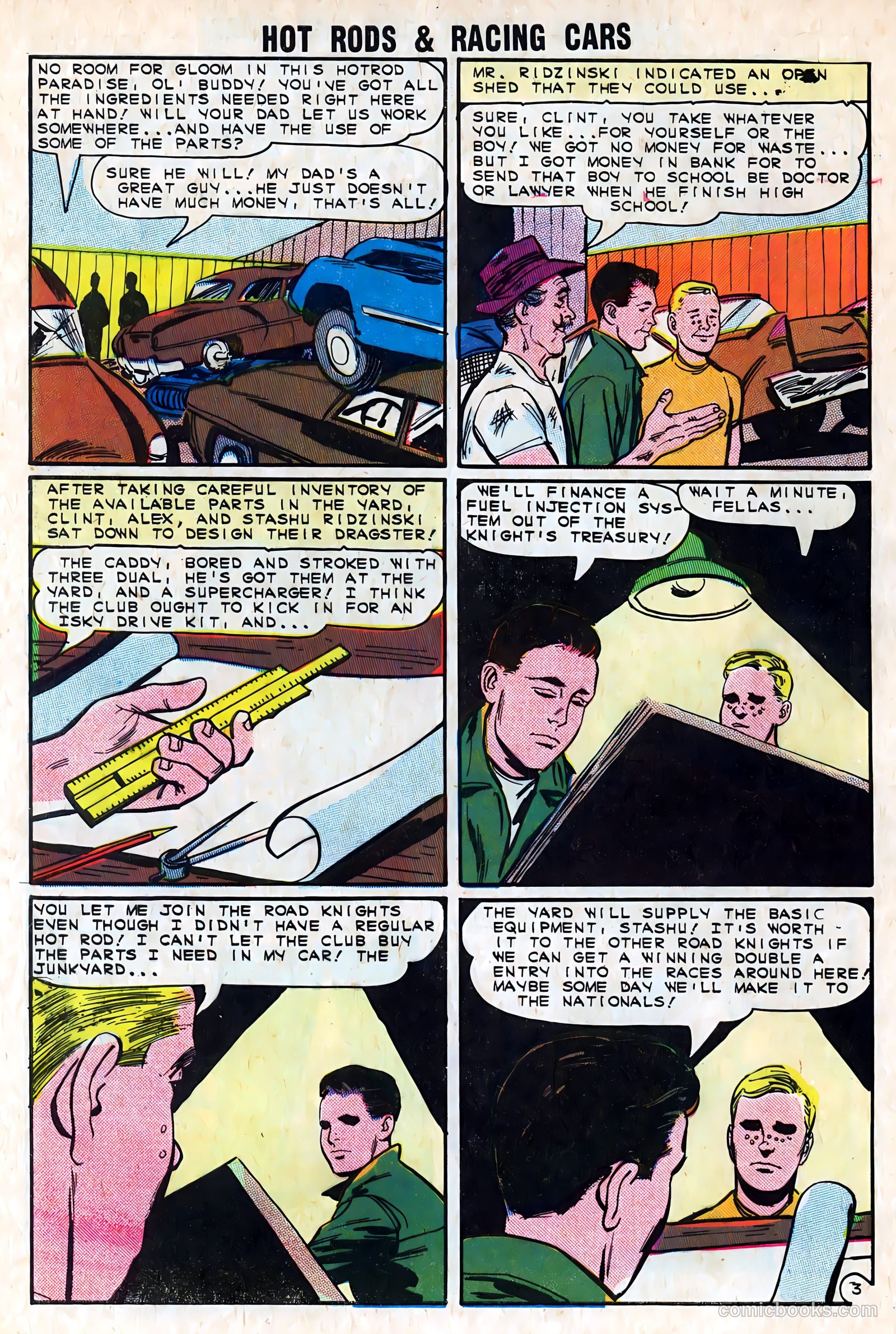 Hot Rods and Racing Cars #70 — page 28 of 36