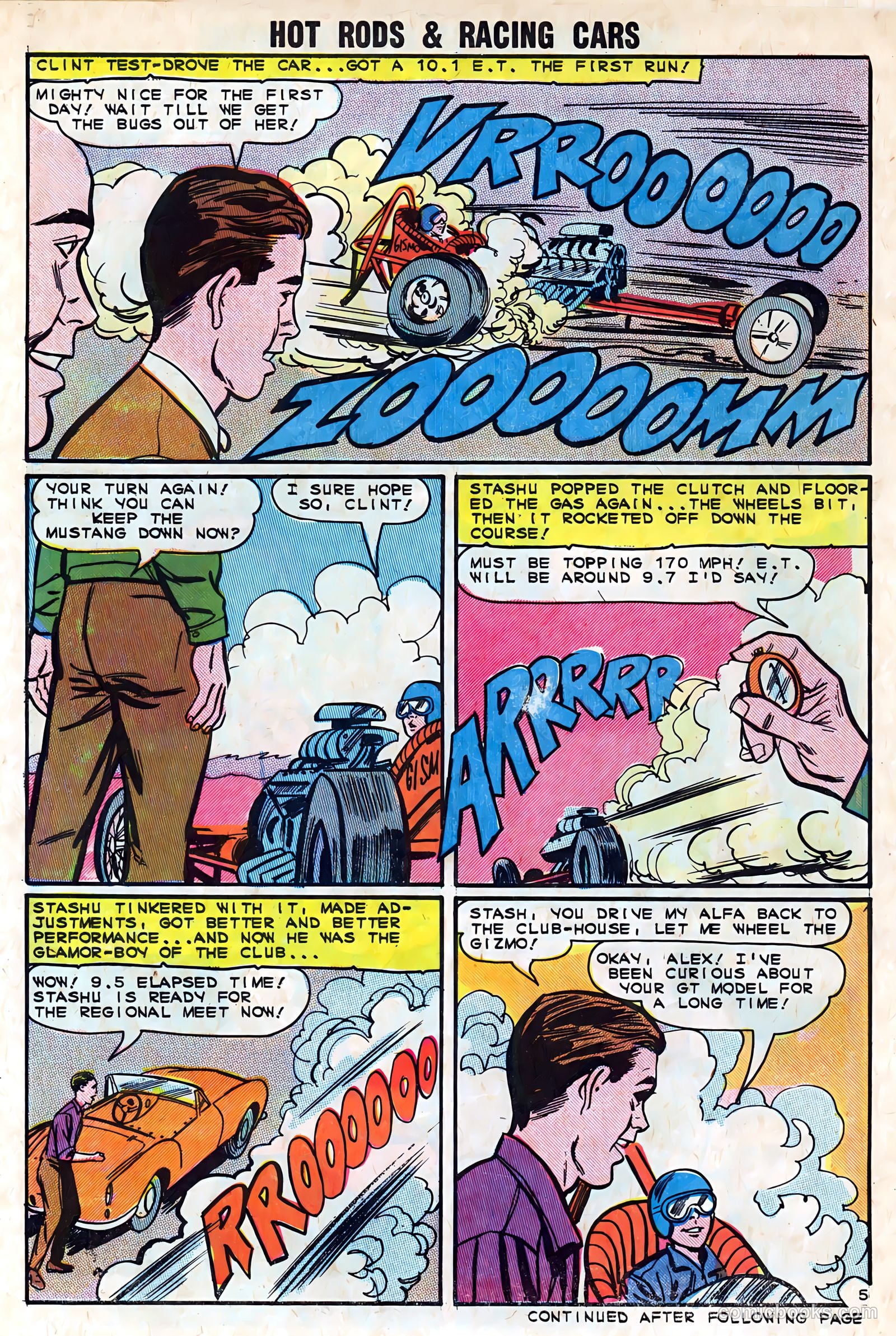 Hot Rods and Racing Cars #70 — page 30 of 36