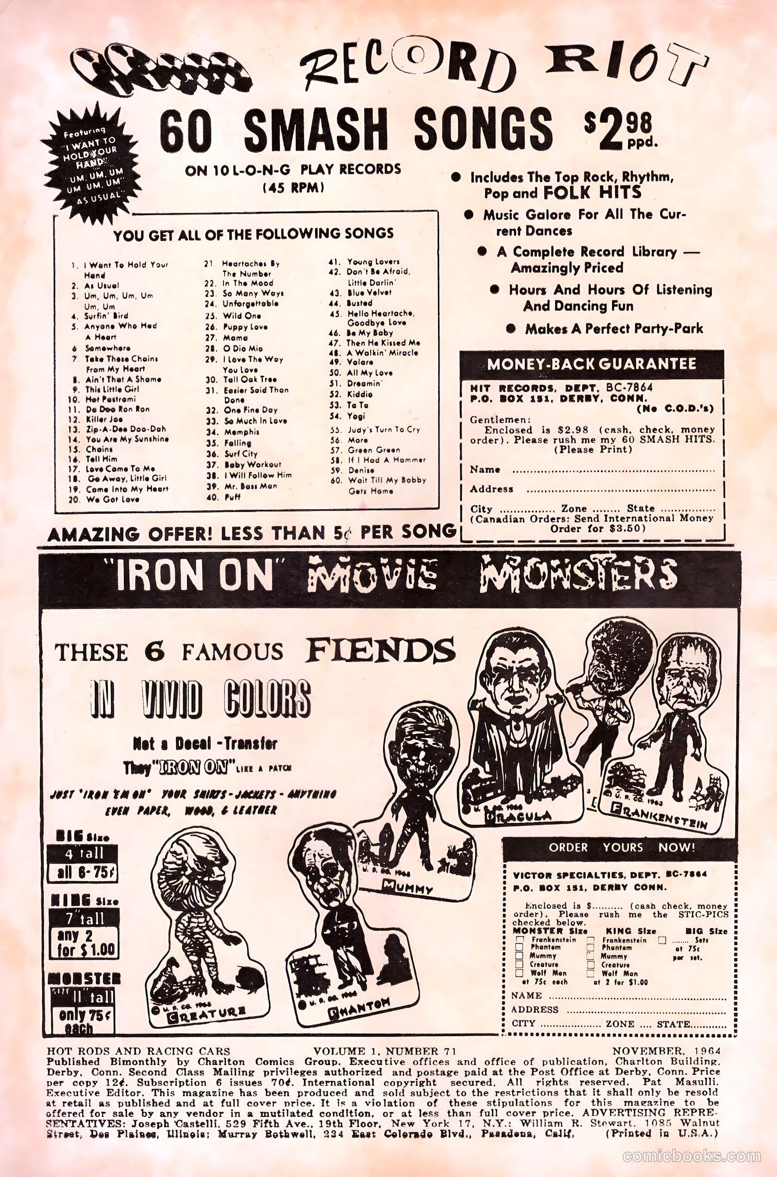 Hot Rods and Racing Cars #71 — page 2 of 36