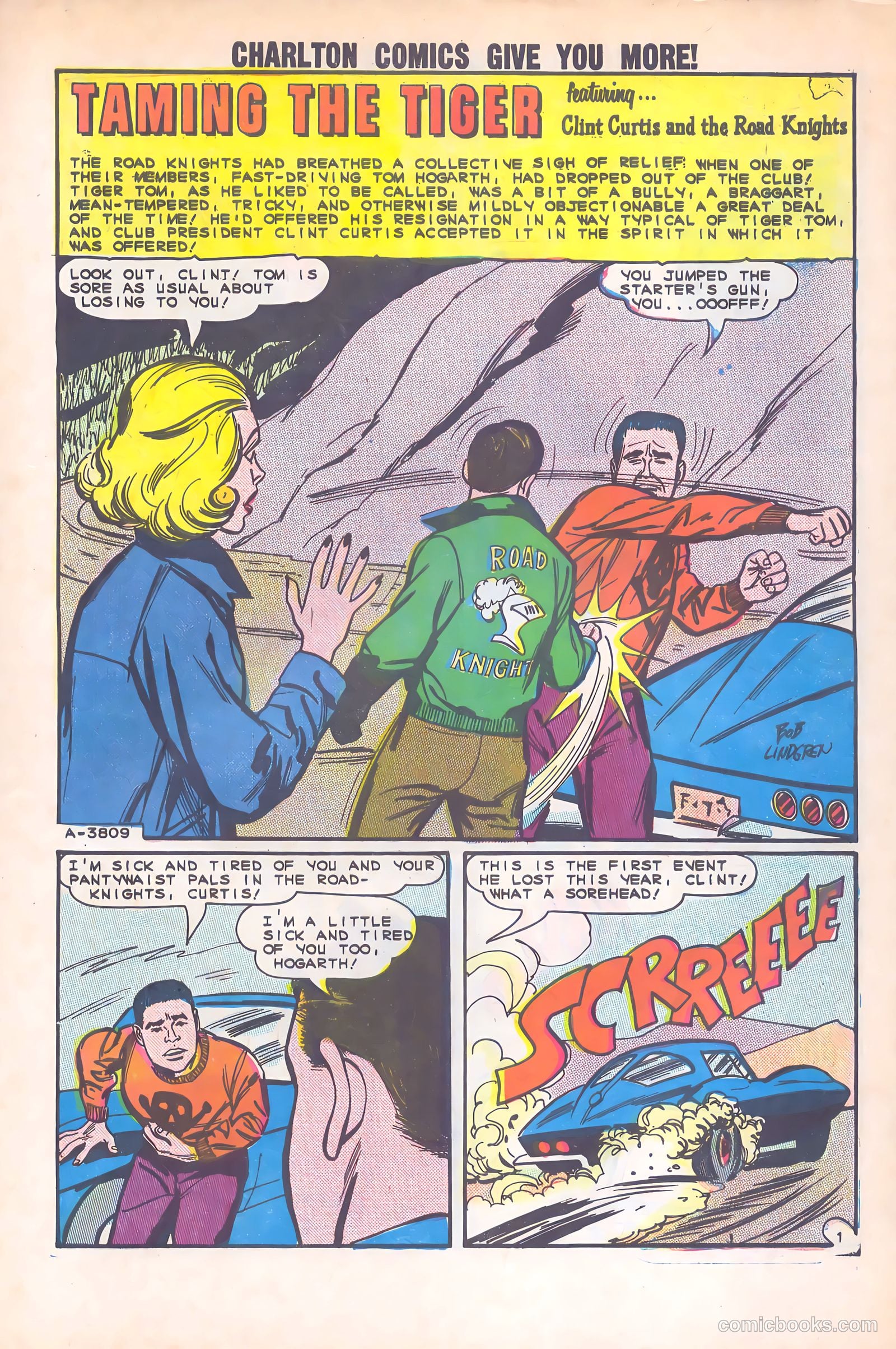 Hot Rods and Racing Cars #71 — page 3 of 36
