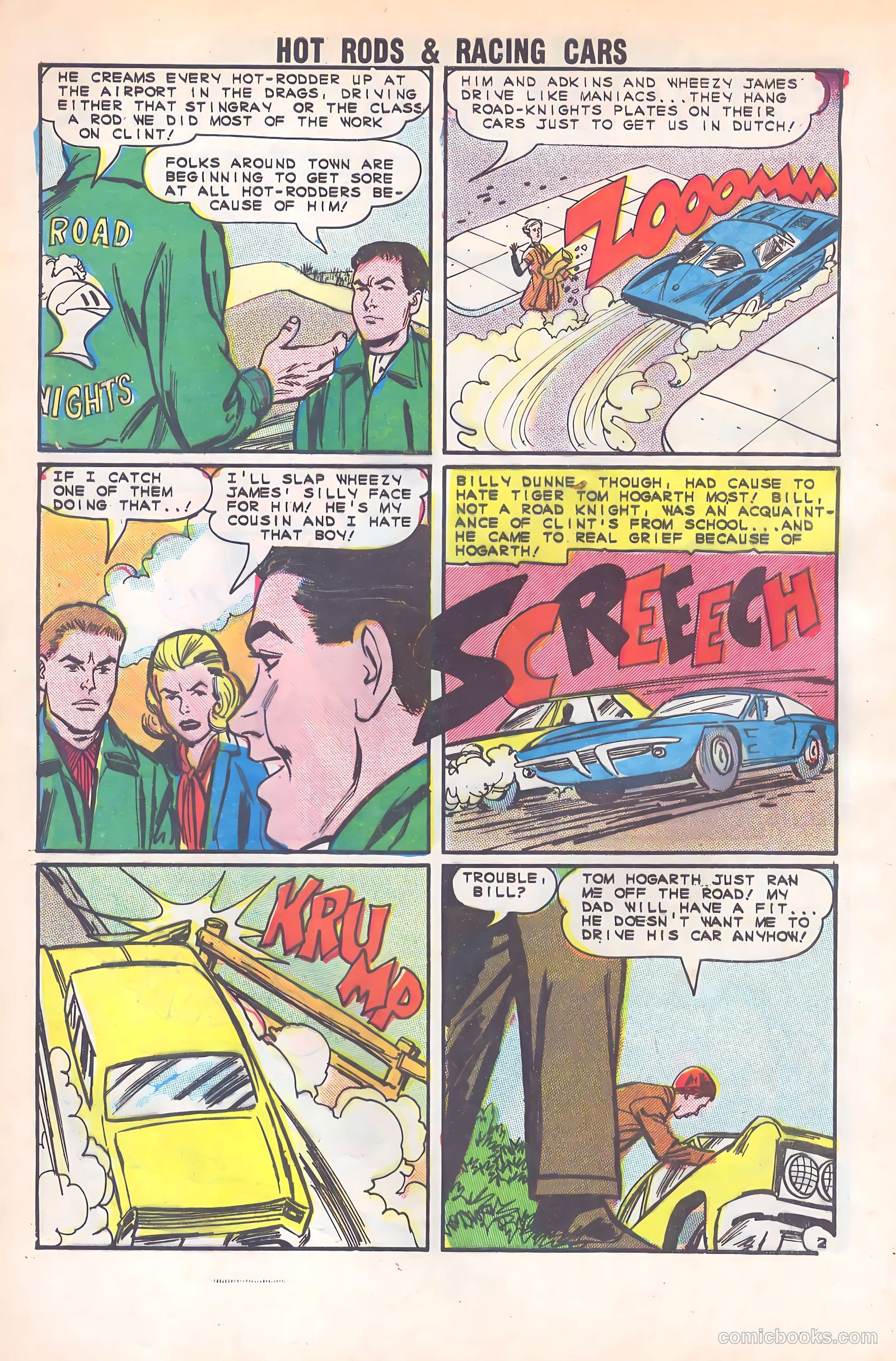 Hot Rods and Racing Cars #71 — page 4 of 36
