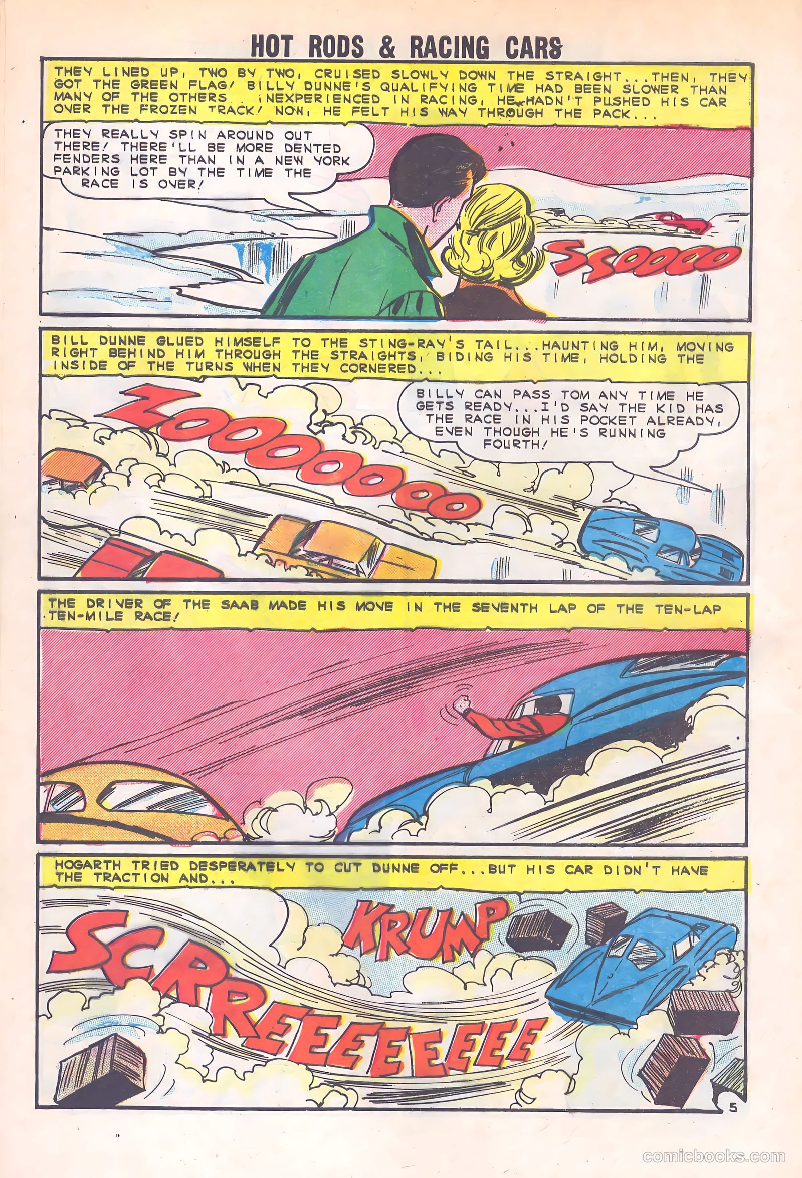 Hot Rods and Racing Cars #71 — page 8 of 36