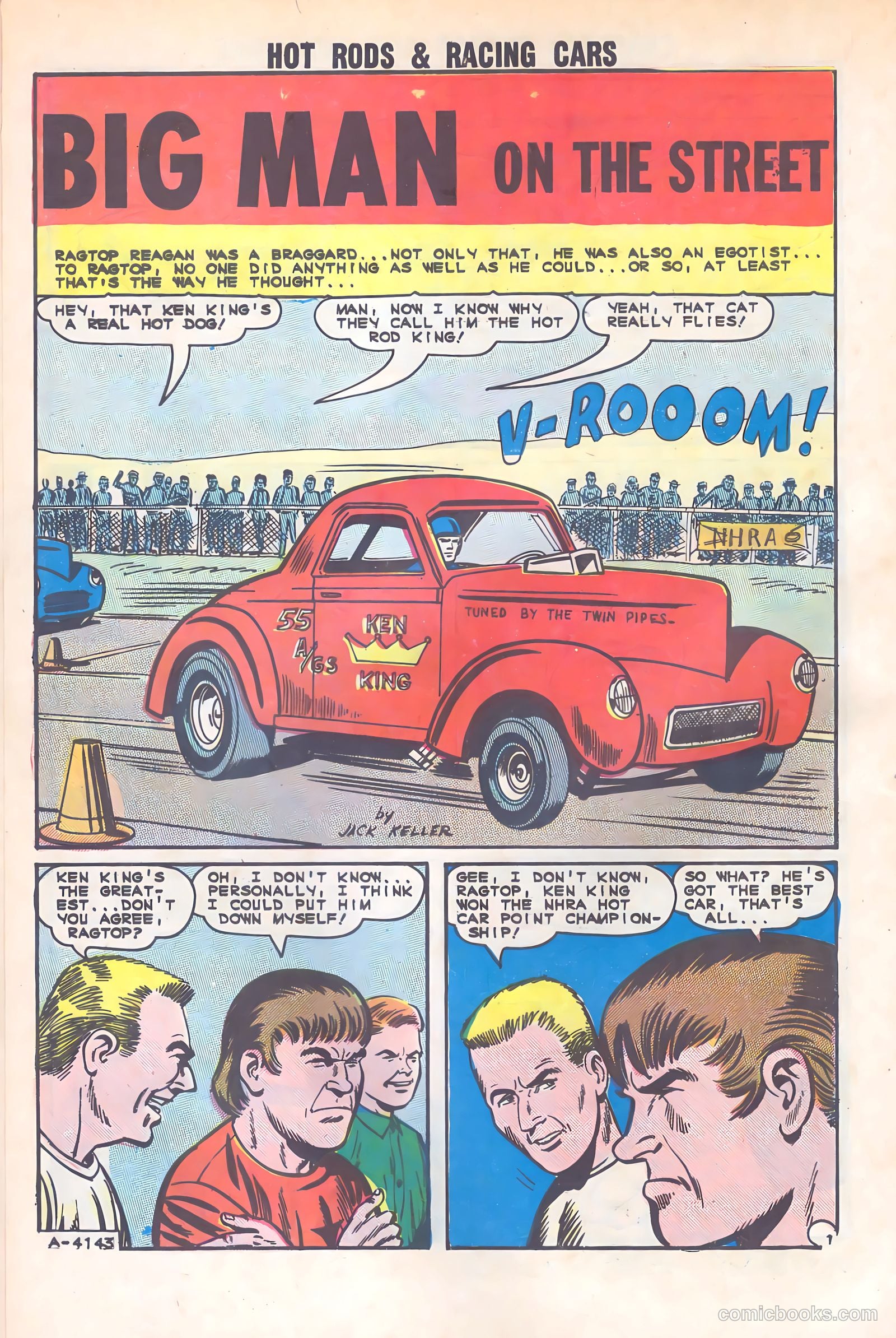 Hot Rods and Racing Cars #71 — page 10 of 36