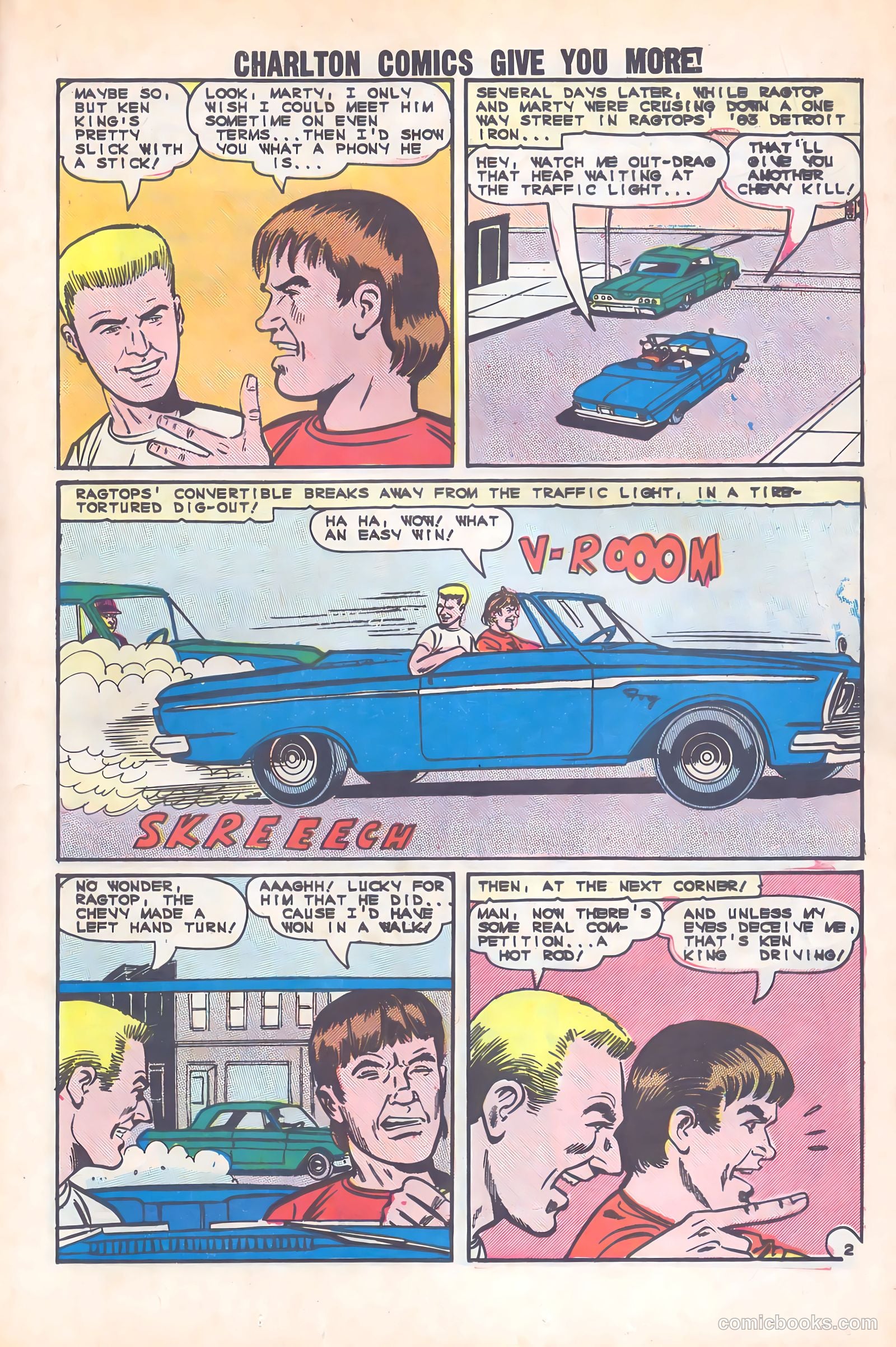 Hot Rods and Racing Cars #71 — page 11 of 36