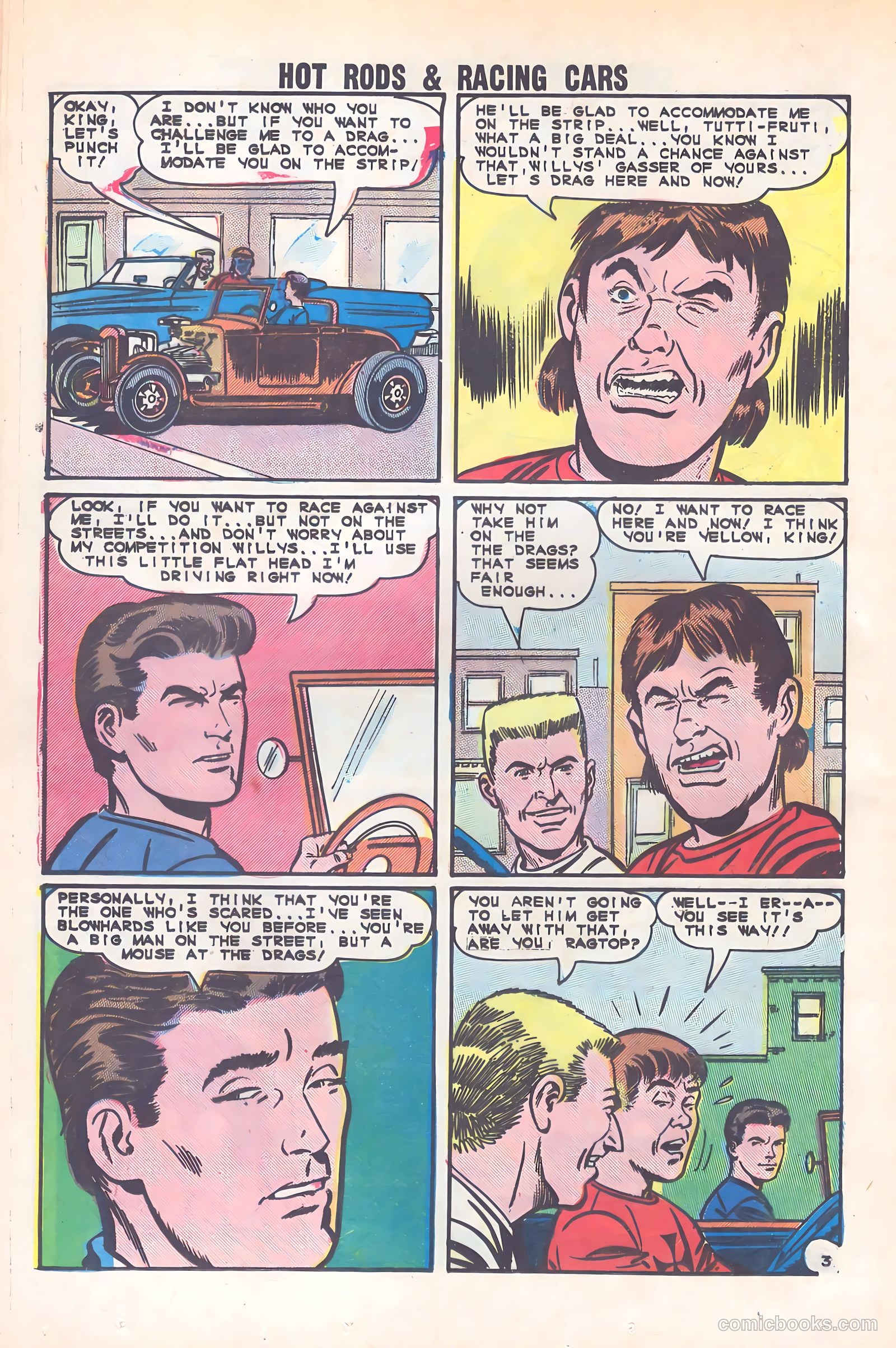 Hot Rods and Racing Cars #71 — page 12 of 36
