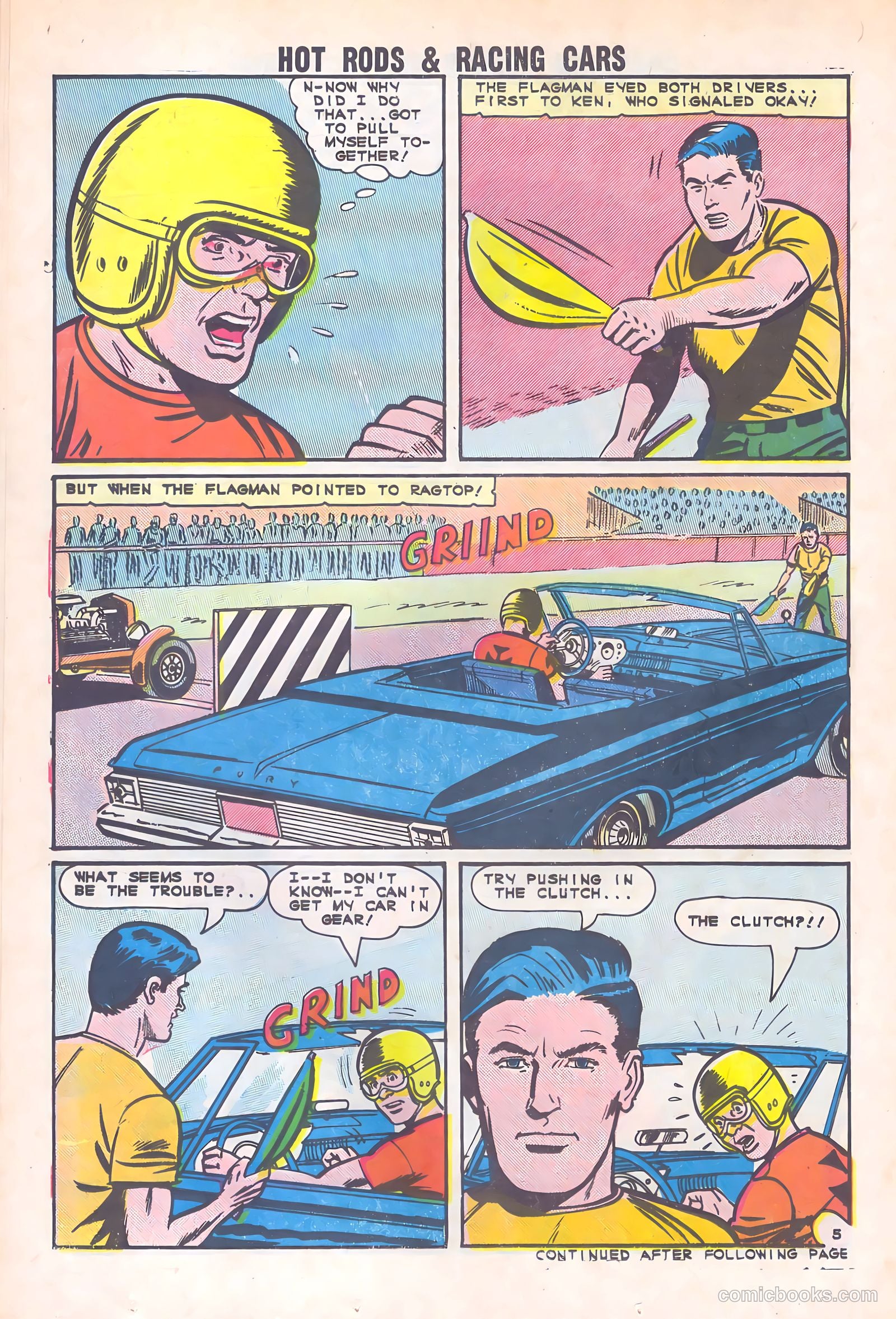 Hot Rods and Racing Cars #71 — page 14 of 36