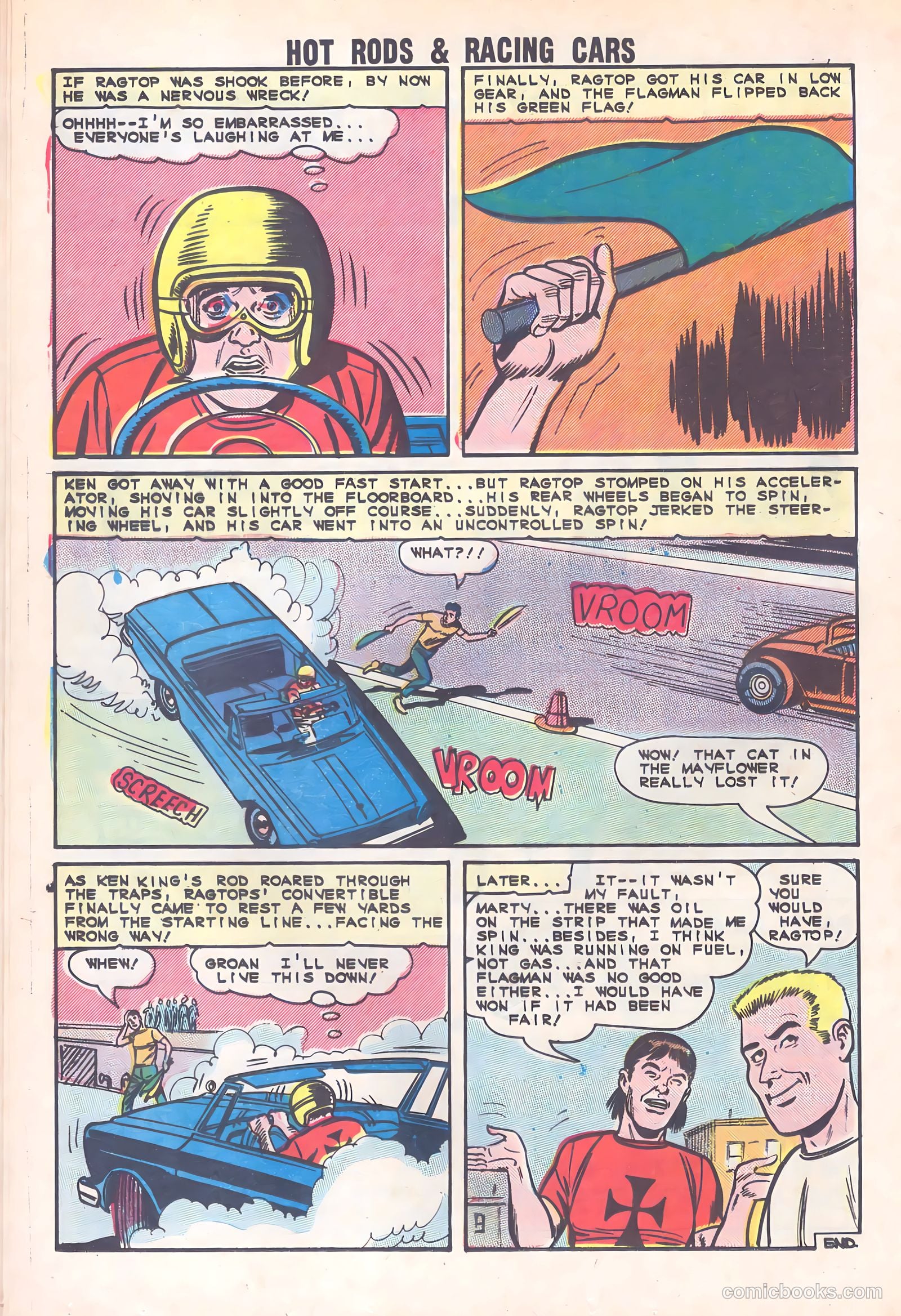 Hot Rods and Racing Cars #71 — page 16 of 36