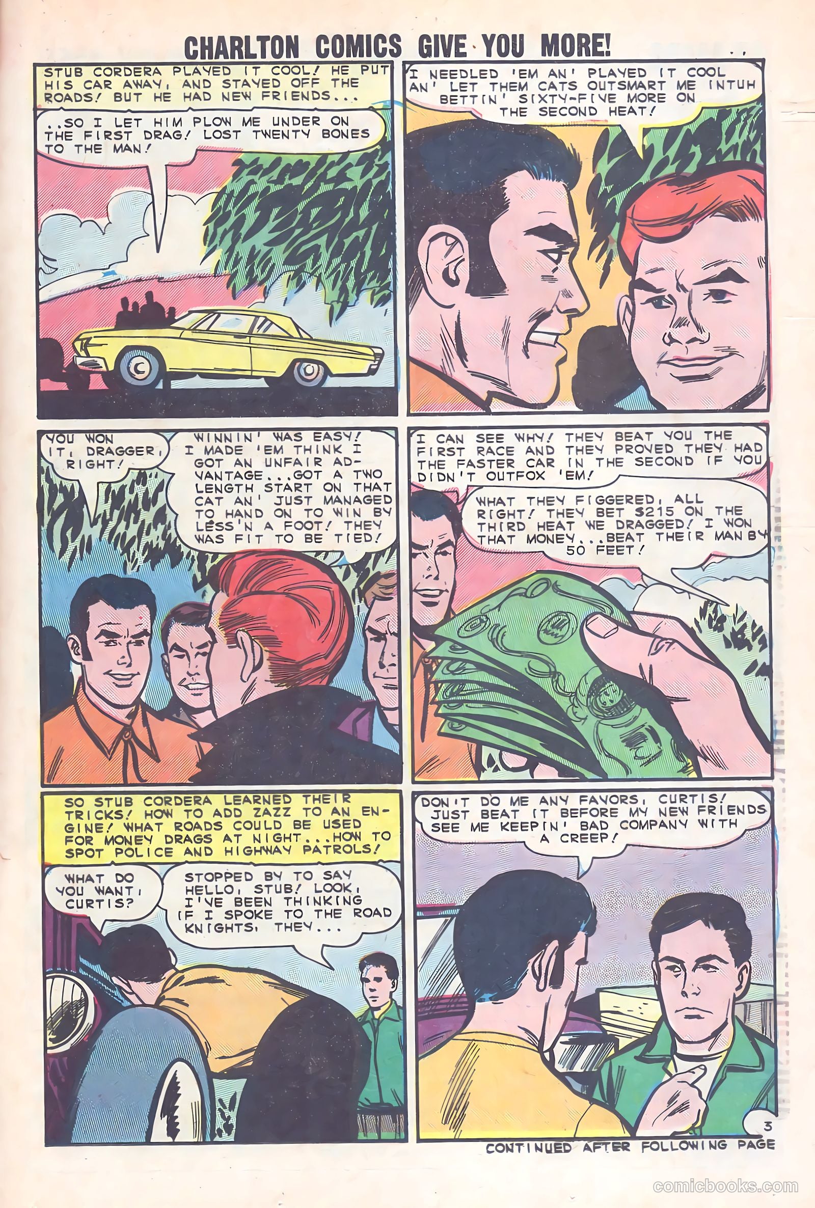 Hot Rods and Racing Cars #71 — page 21 of 36