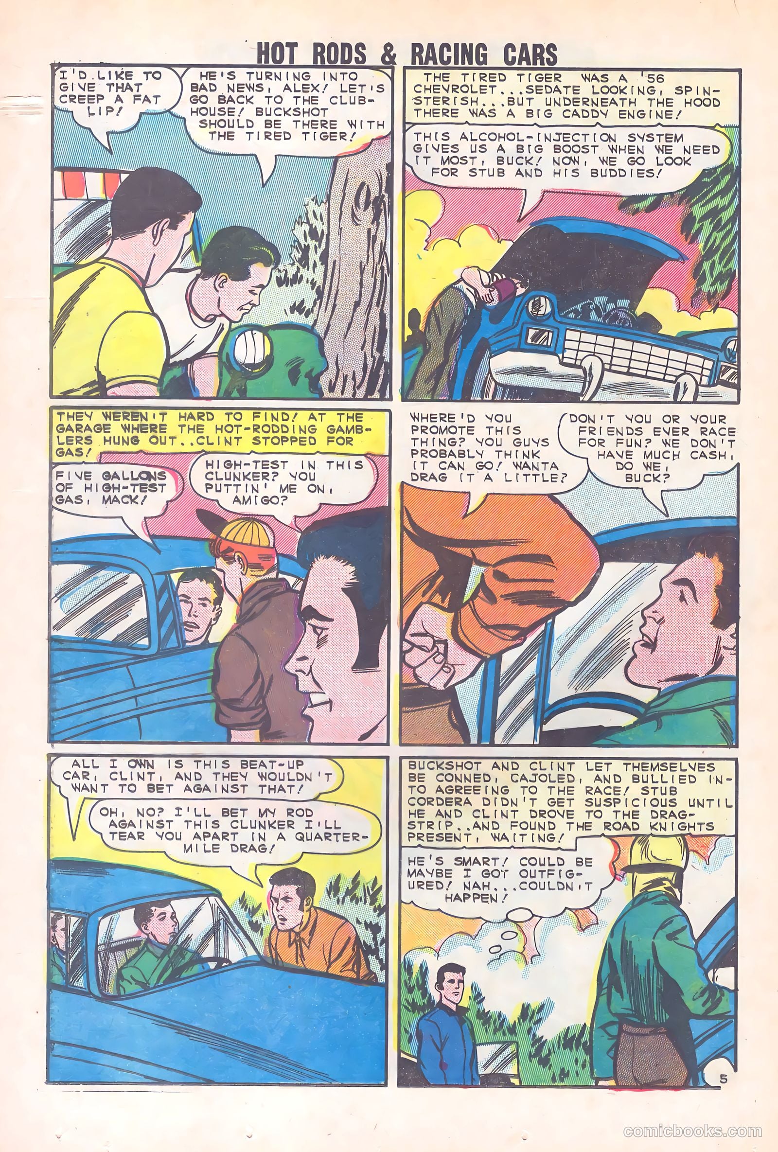 Hot Rods and Racing Cars #71 — page 24 of 36