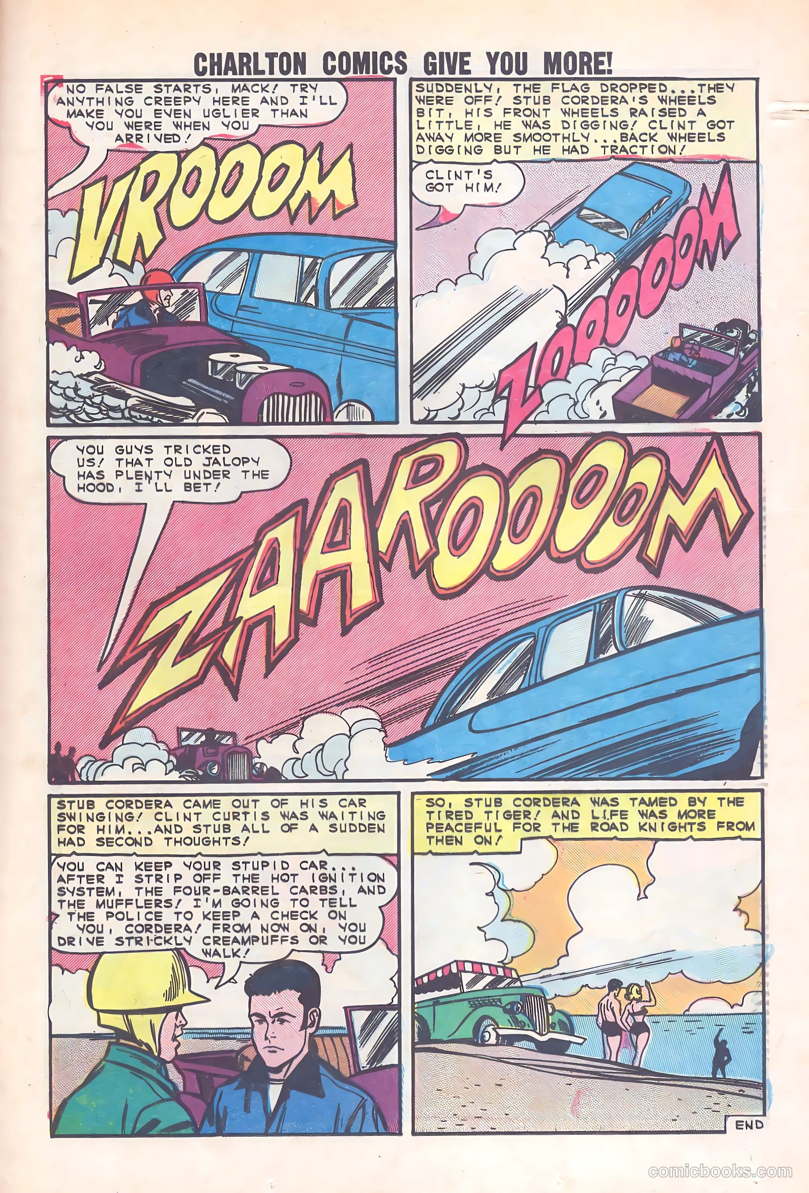 Hot Rods and Racing Cars #71 — page 25 of 36