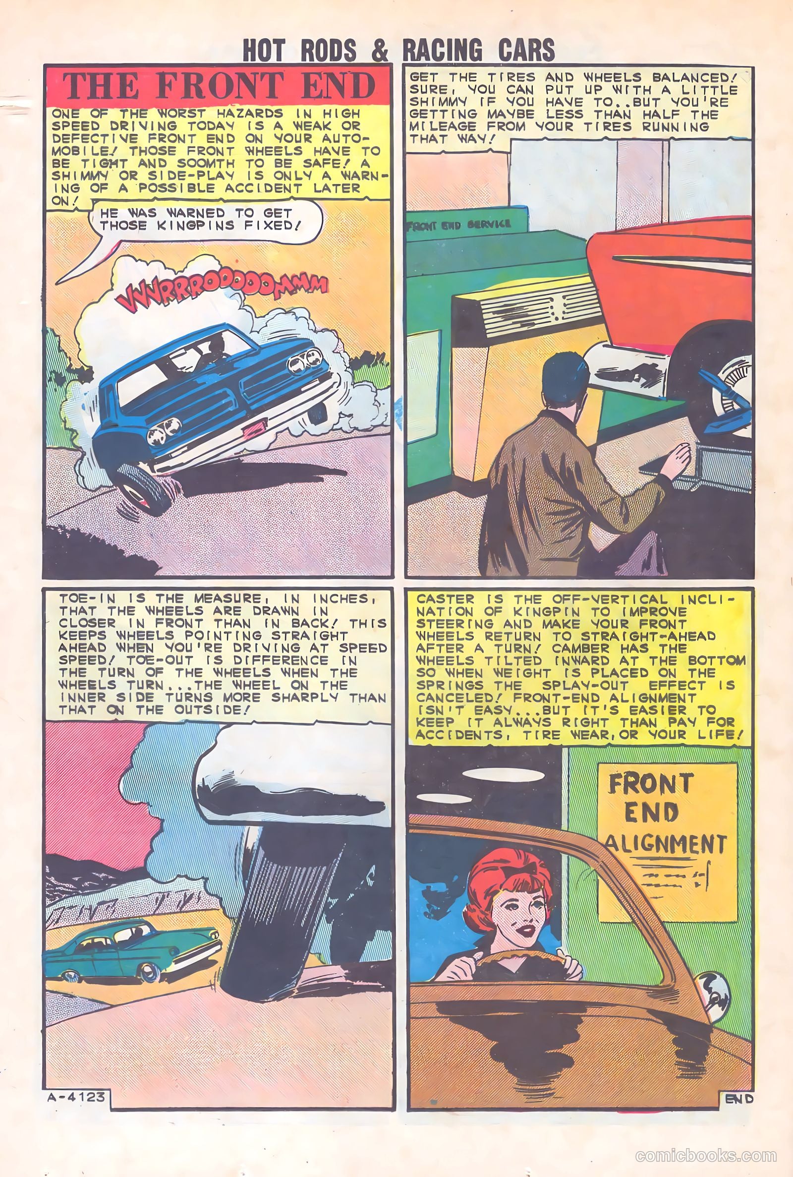 Hot Rods and Racing Cars #71 — page 26 of 36