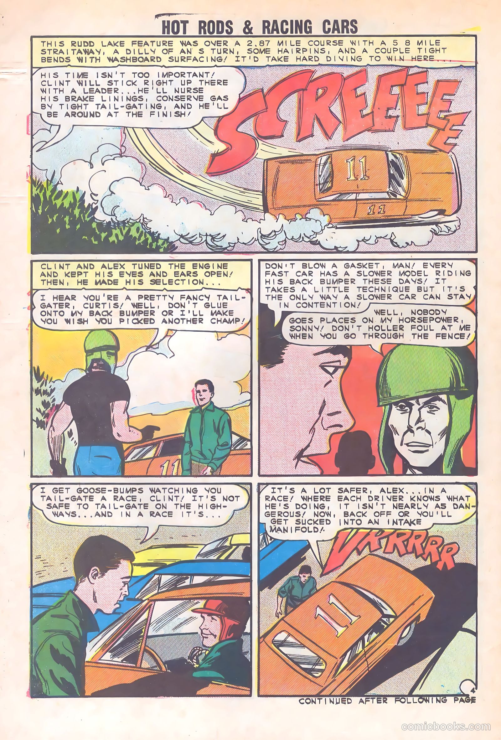 Hot Rods and Racing Cars #71 — page 30 of 36