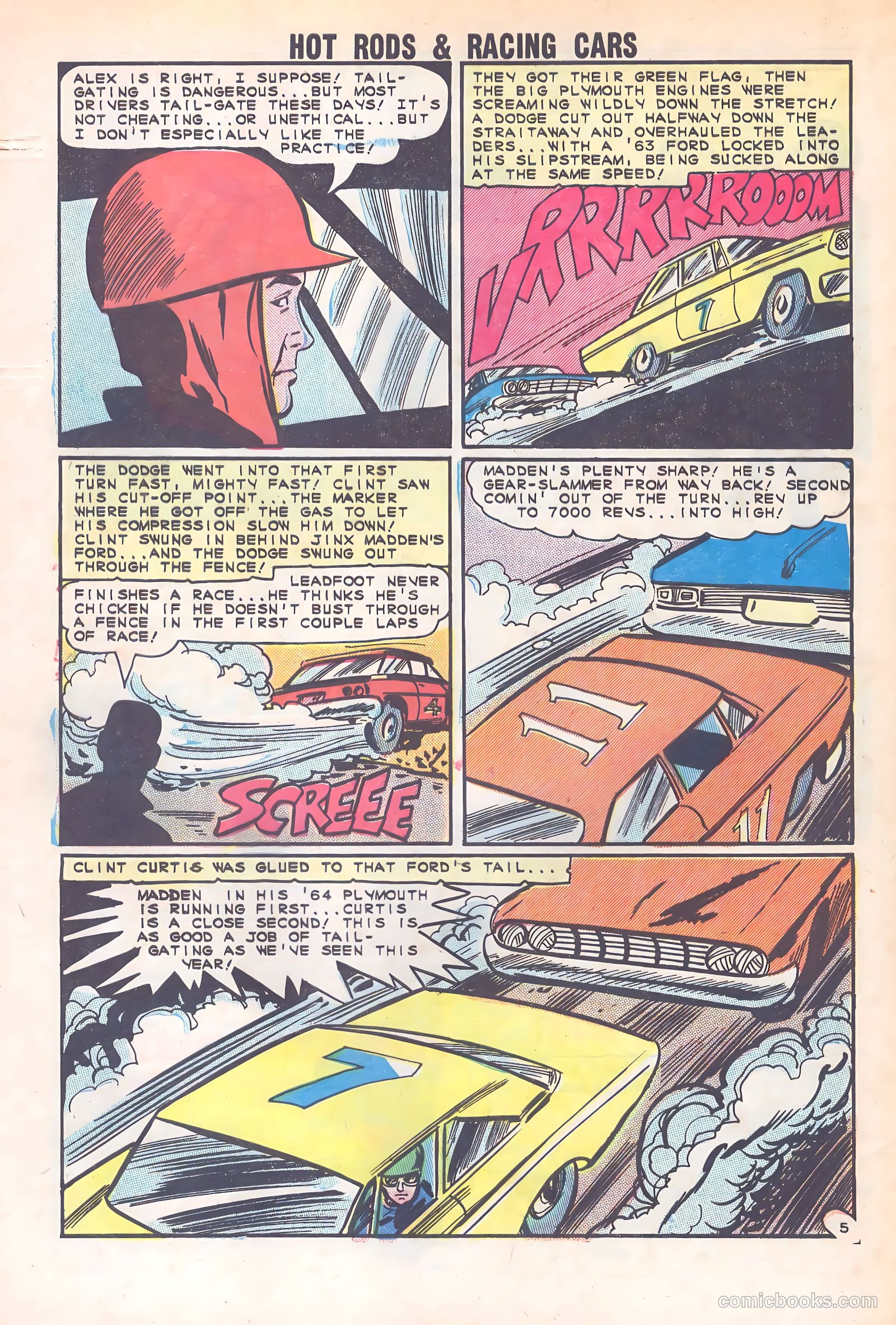 Hot Rods and Racing Cars #71 — page 32 of 36