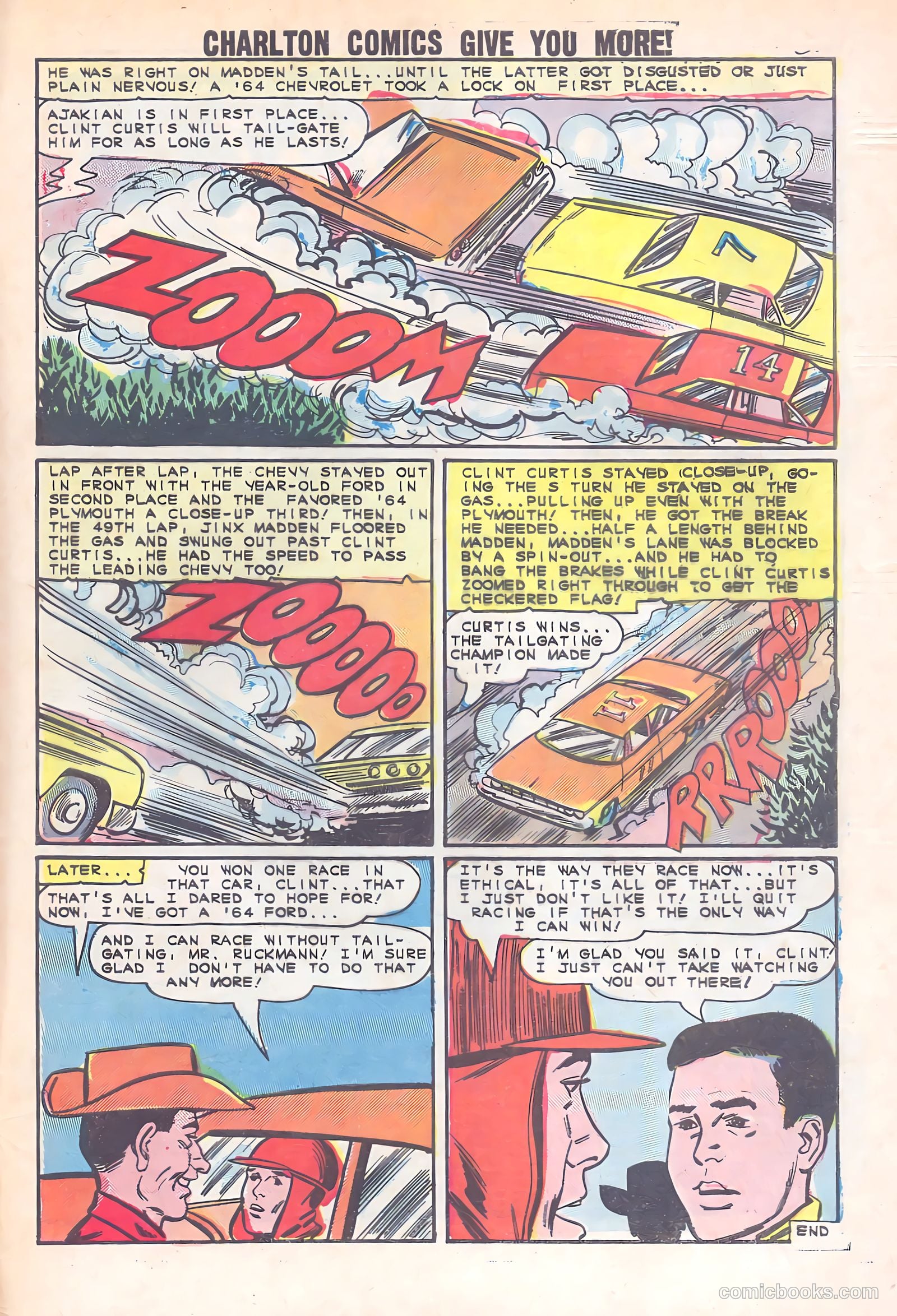 Hot Rods and Racing Cars #71 — page 33 of 36