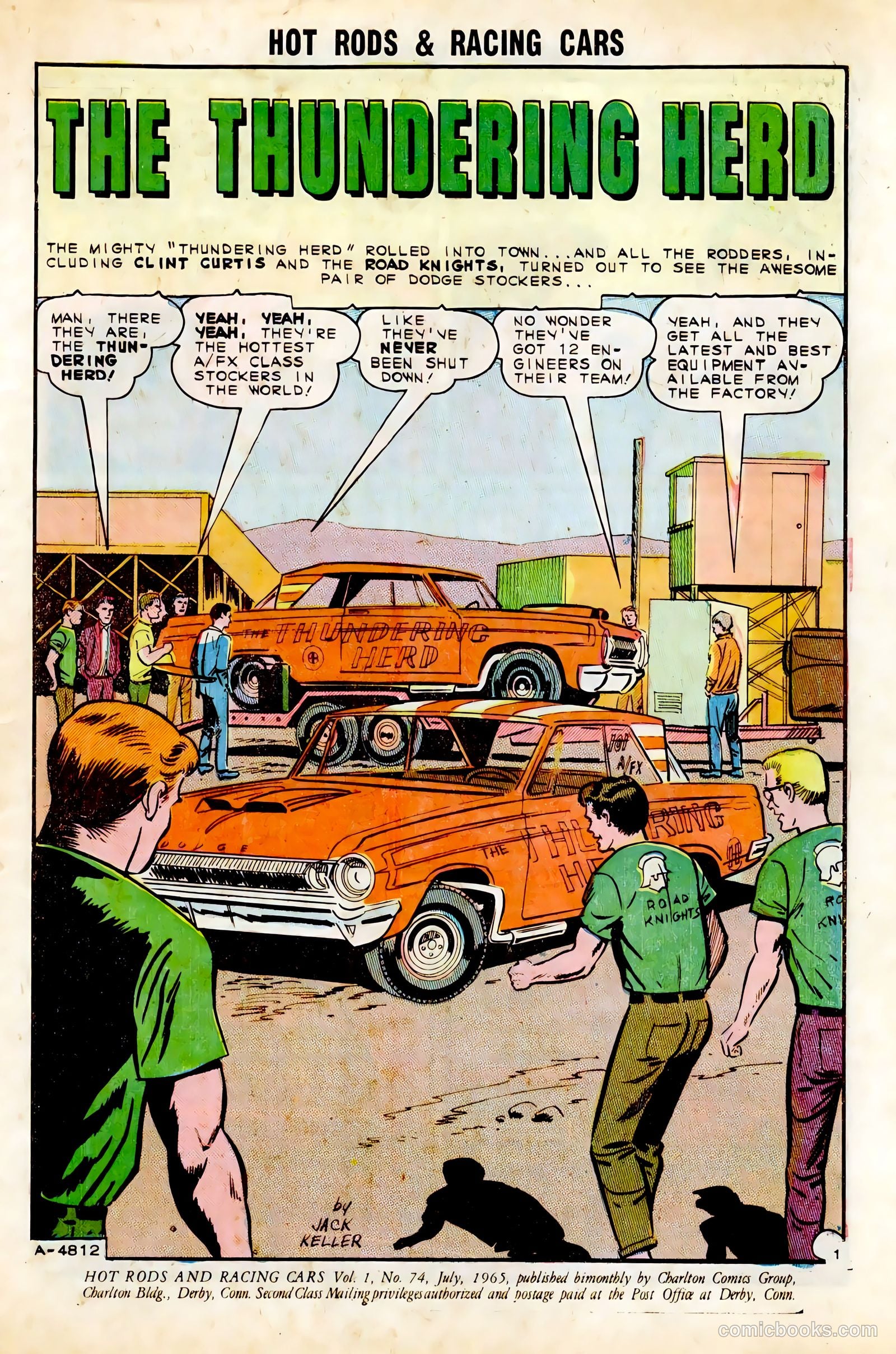 Hot Rods and Racing Cars #74 — page 3 of 36