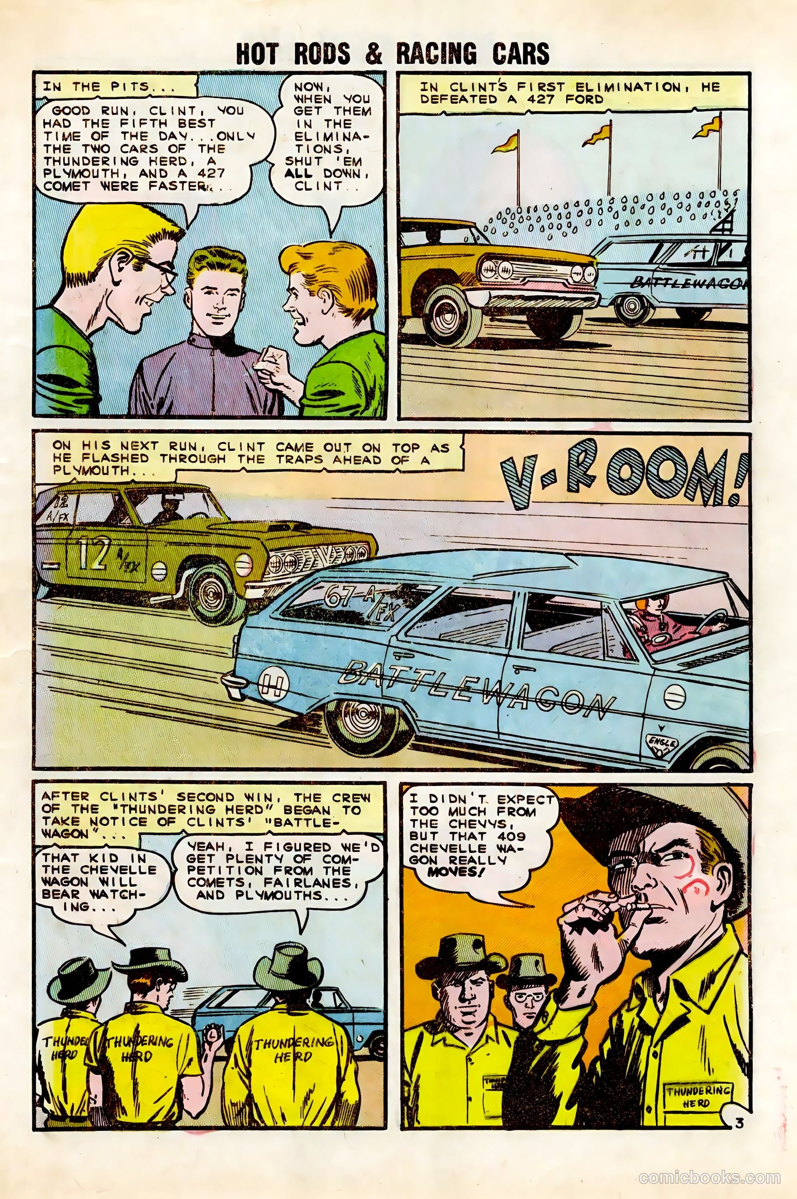 Hot Rods and Racing Cars #74 — page 5 of 36